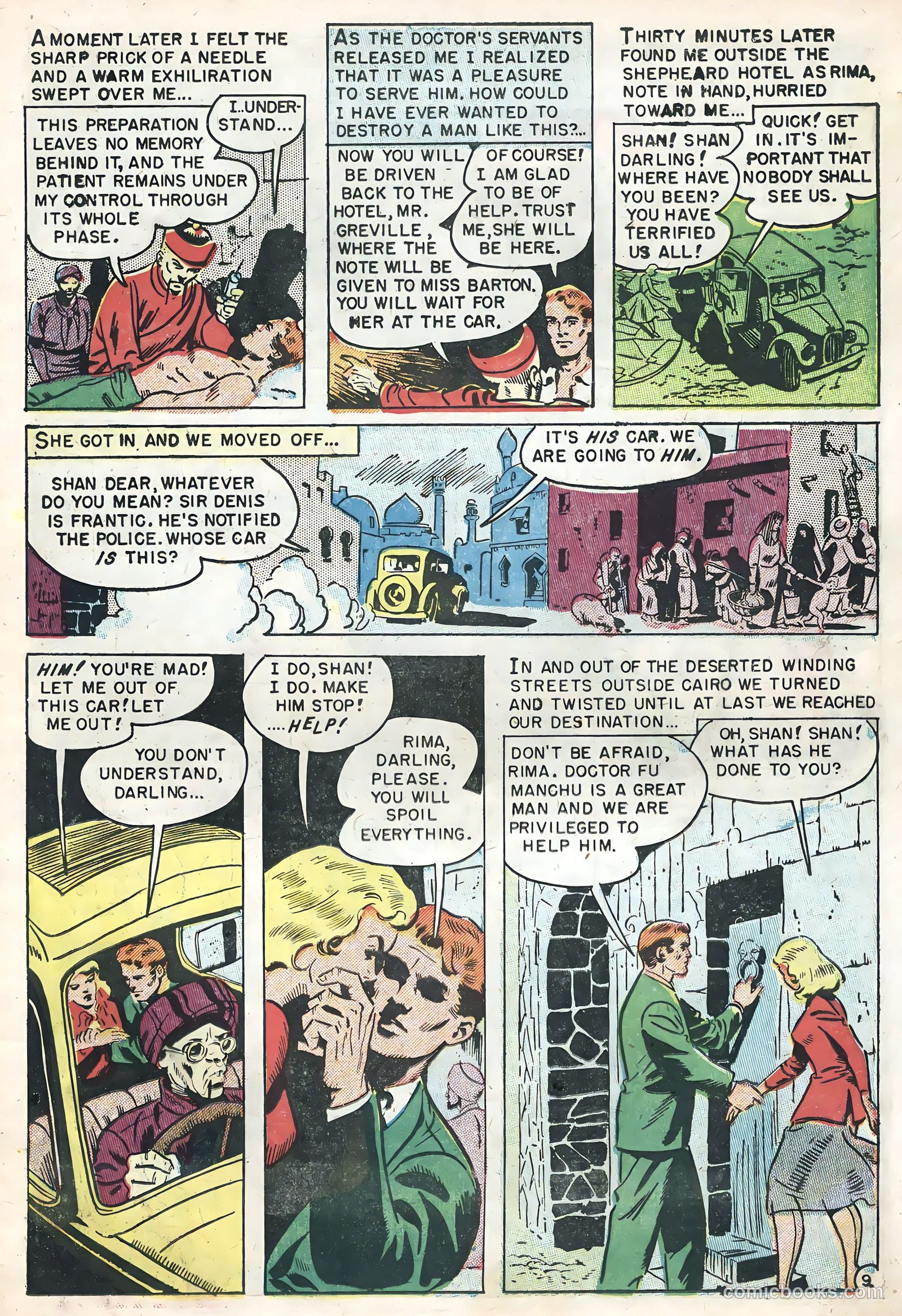 Dr. Fu Manchu #1 (1958) — page 11 of 36