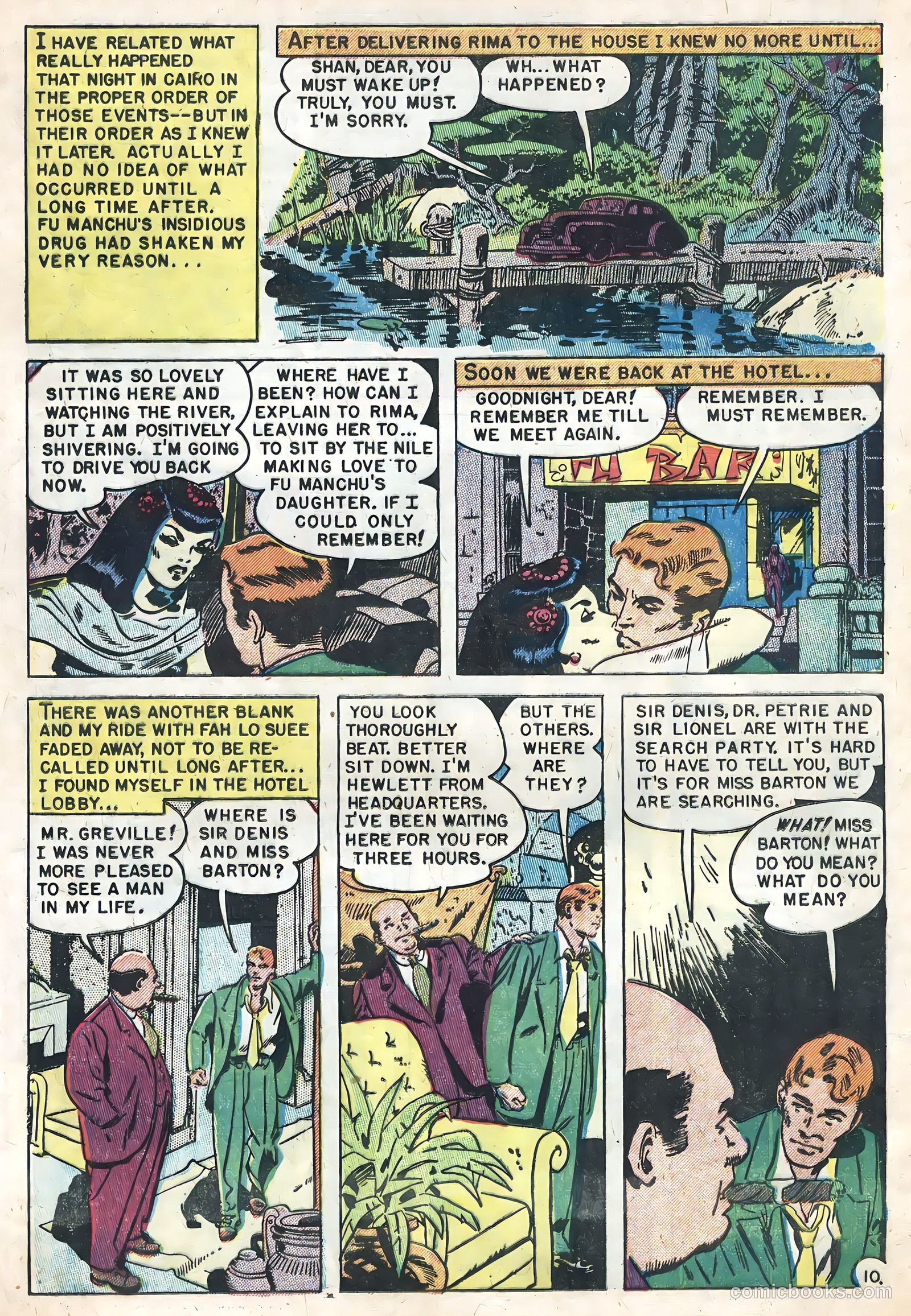 Dr. Fu Manchu #1 (1958) — page 12 of 36