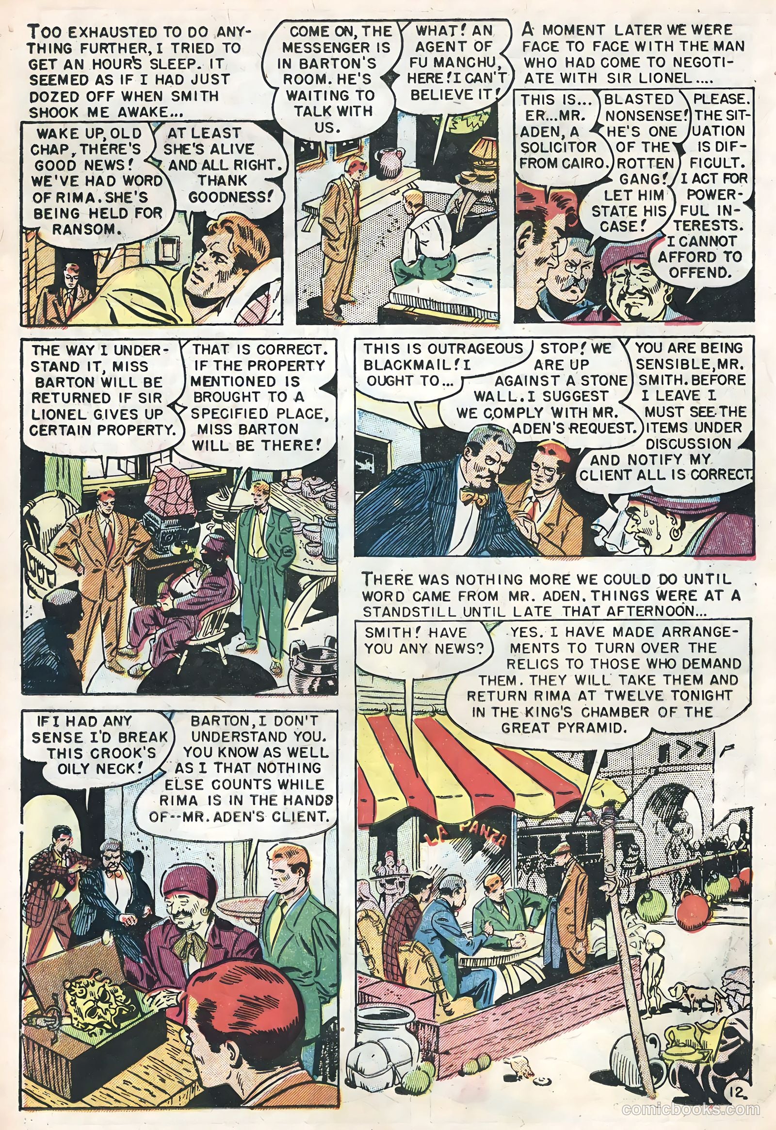 Dr. Fu Manchu #1 (1958) — page 14 of 36