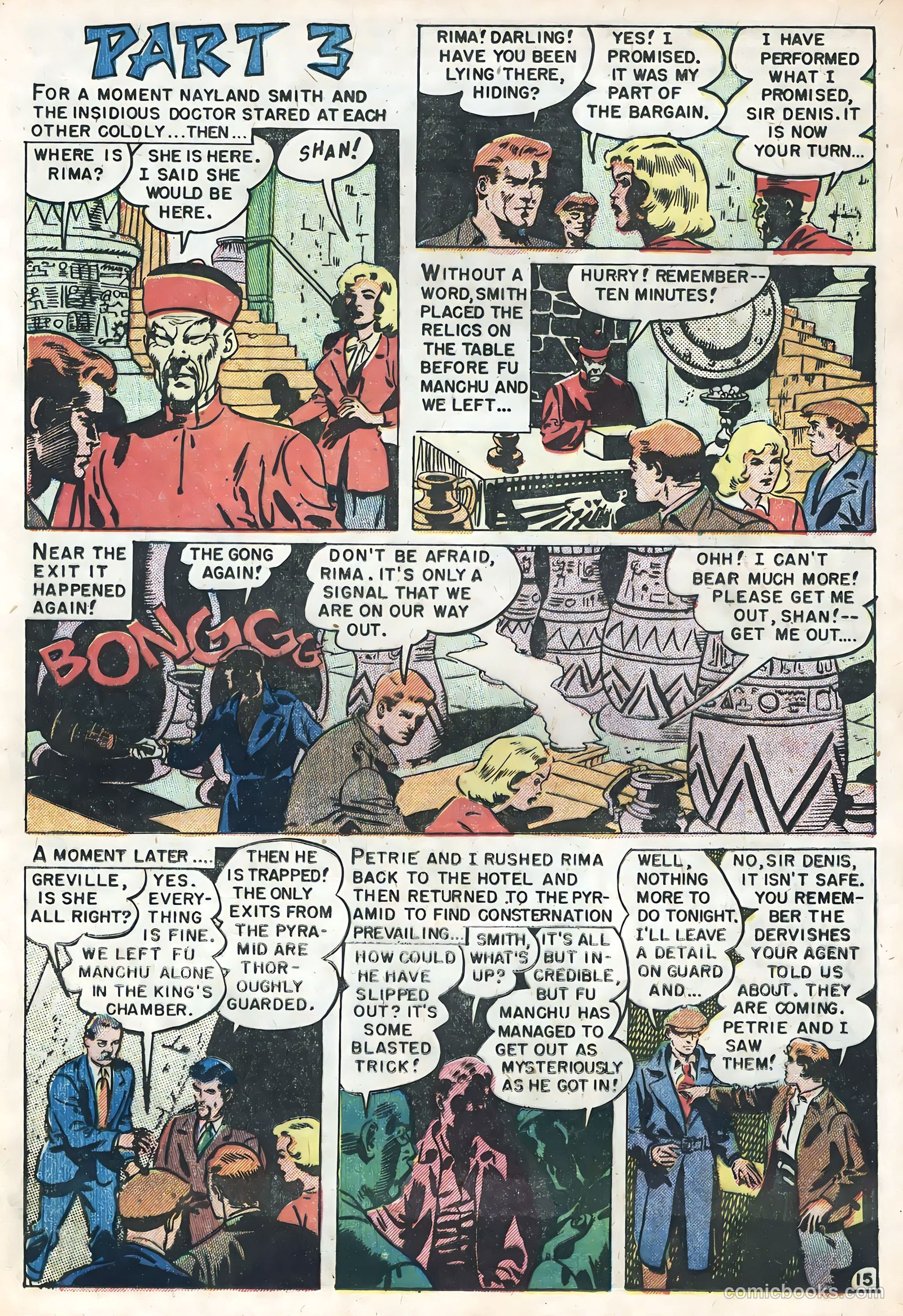 Dr. Fu Manchu #1 (1958) — page 17 of 36