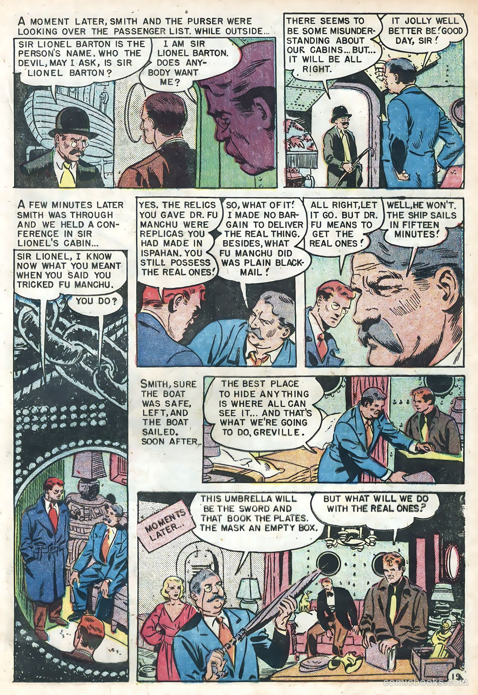 Dr. Fu Manchu #1 (1958) — page 21 of 36