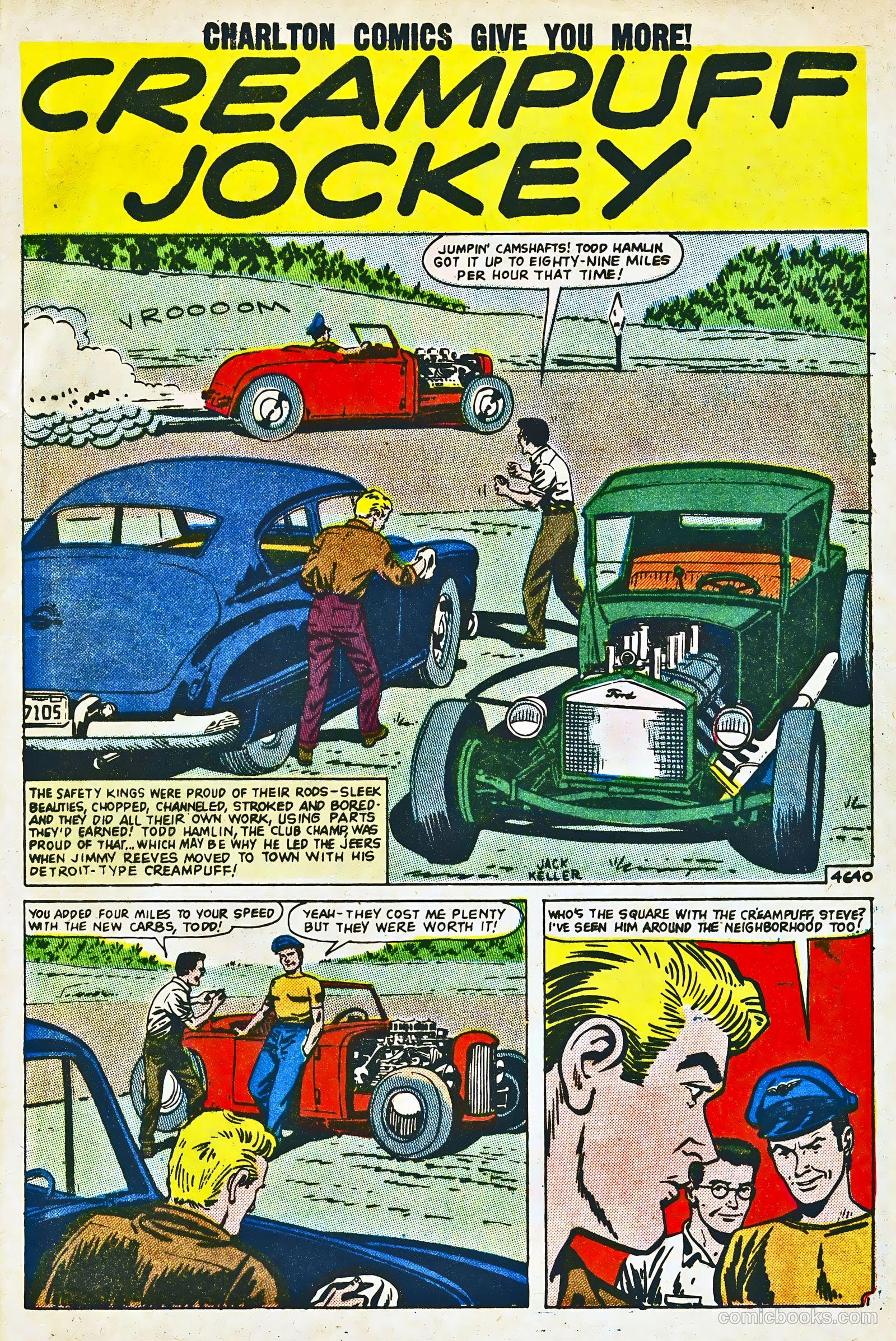 Dragstrip Hotrodders [Drag-Strip Hotrodders] #1 (1963) — page 9 of 37