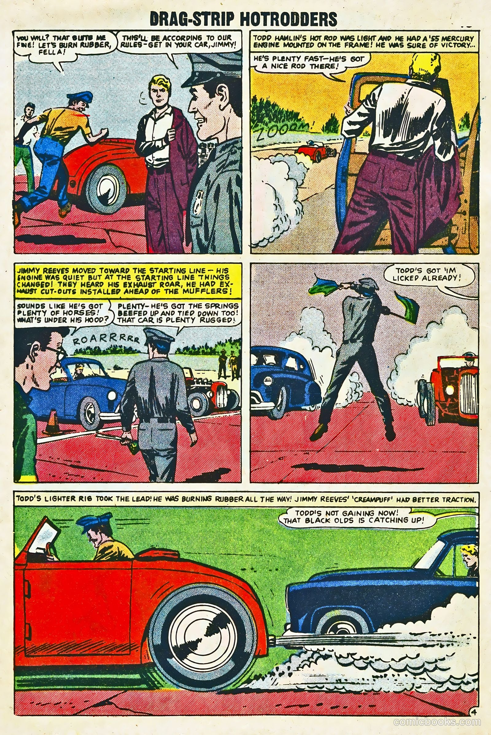 Dragstrip Hotrodders [Drag-Strip Hotrodders] #1 (1963) — page 12 of 37