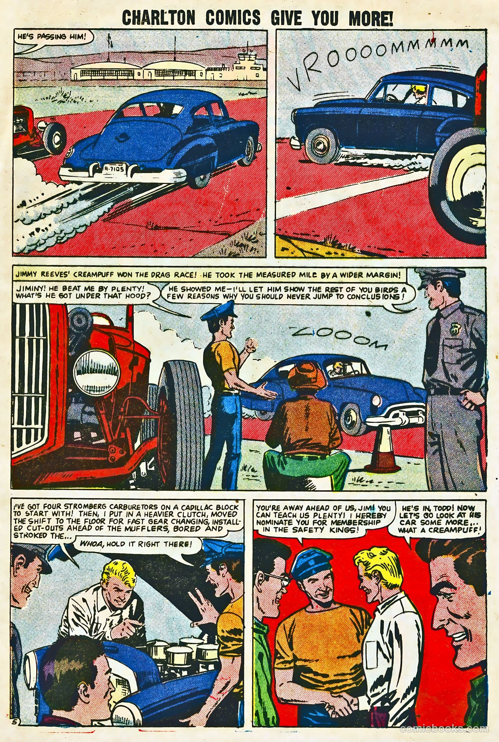 Dragstrip Hotrodders [Drag-Strip Hotrodders] #1 (1963) — page 13 of 37