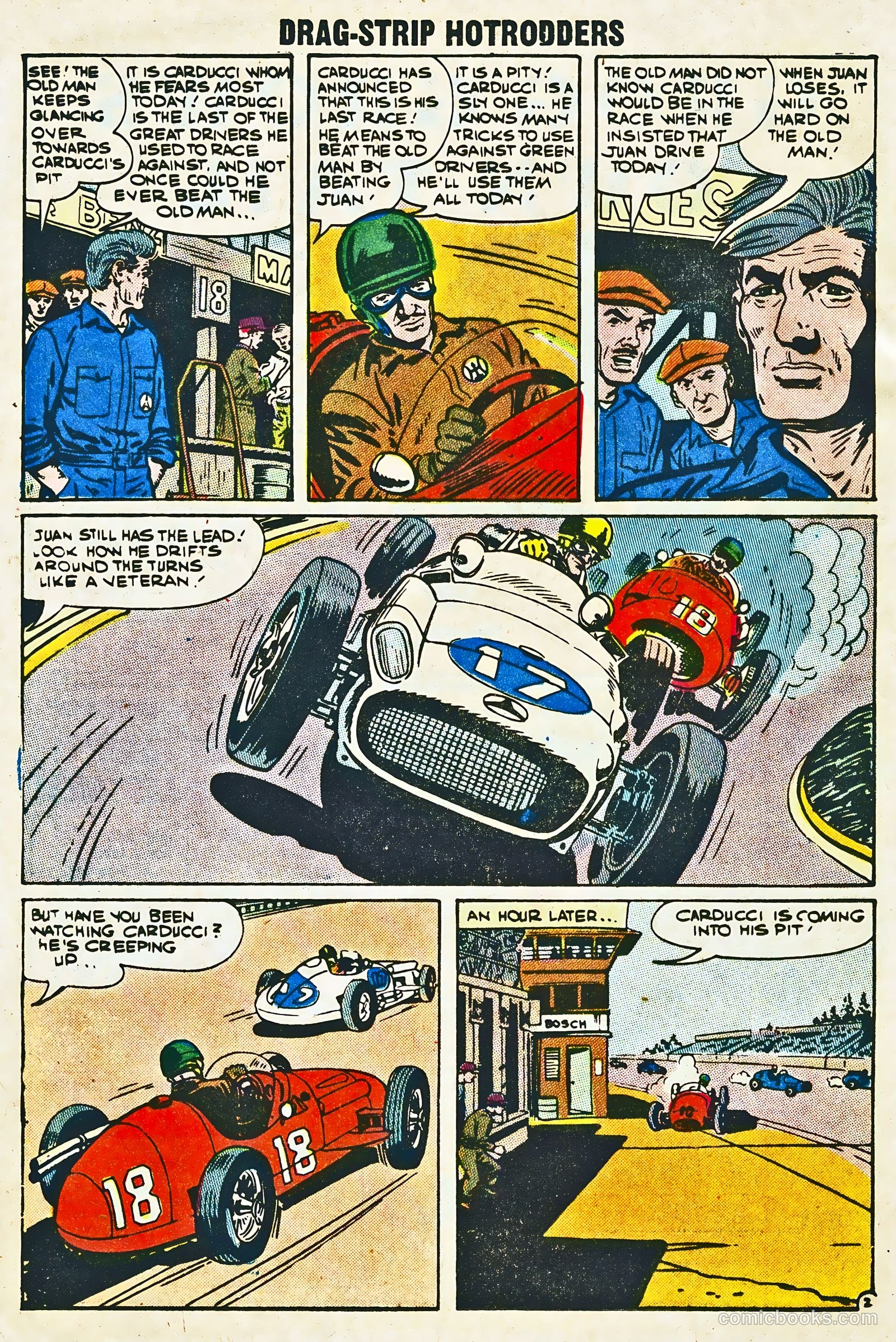 Dragstrip Hotrodders [Drag-Strip Hotrodders] #1 (1963) — page 16 of 37