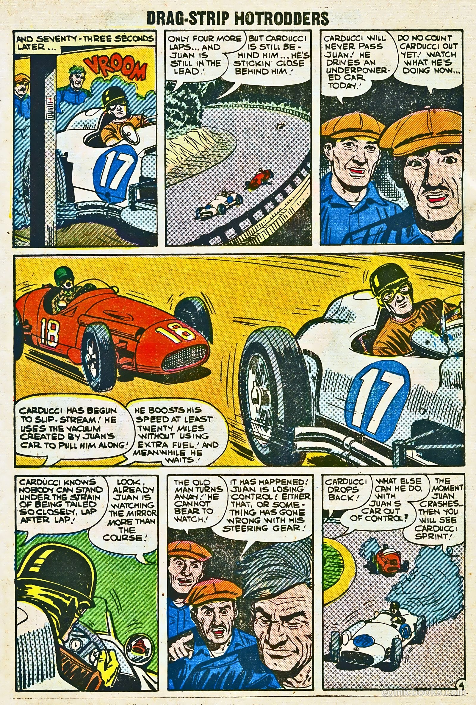 Dragstrip Hotrodders [Drag-Strip Hotrodders] #1 (1963) — page 18 of 37