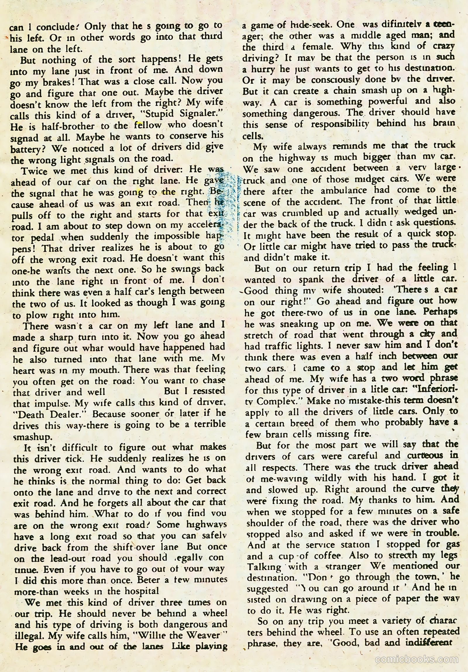 Dragstrip Hotrodders [Drag-Strip Hotrodders] #1 (1963) — page 21 of 37