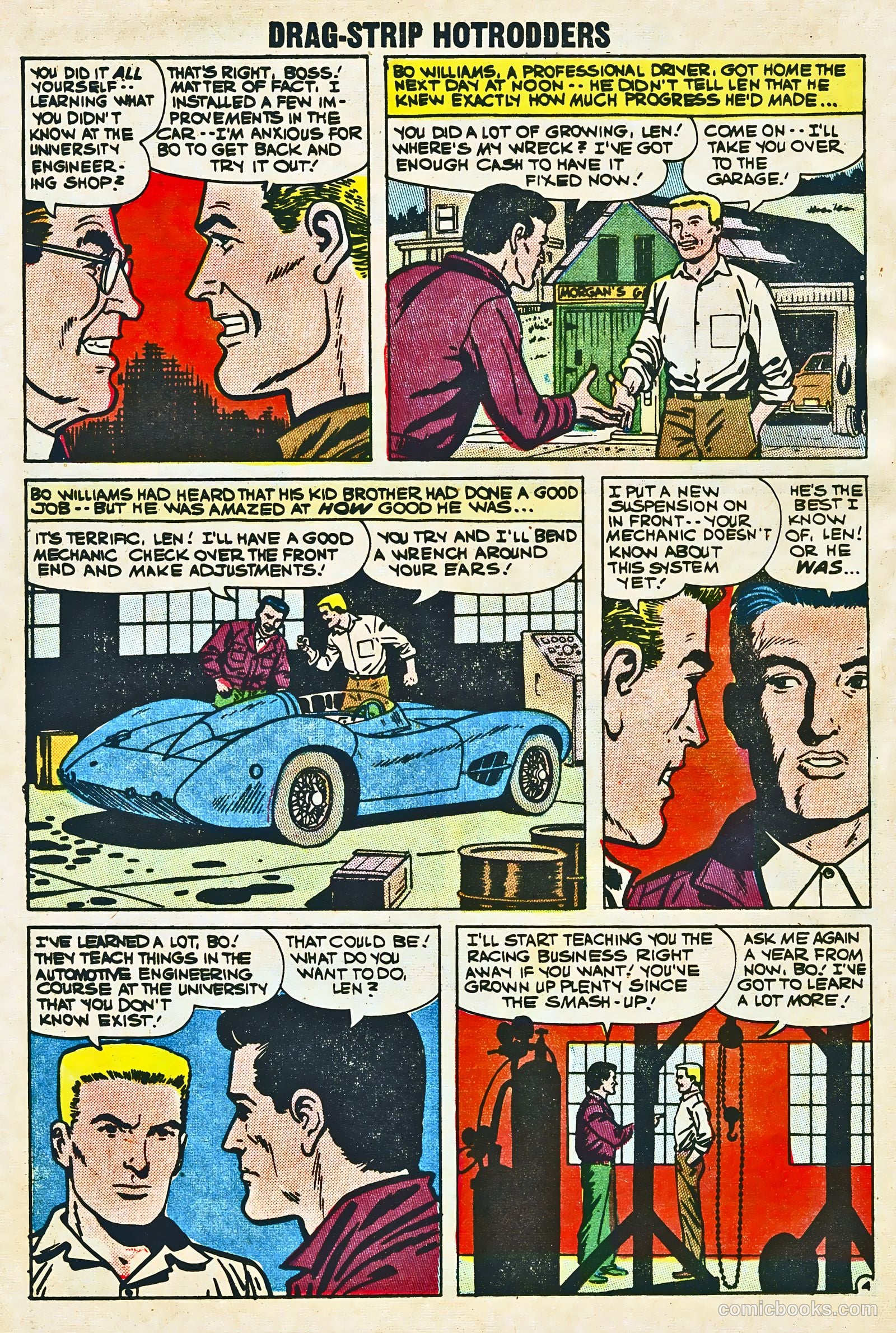 Dragstrip Hotrodders [Drag-Strip Hotrodders] #1 (1963) — page 26 of 37
