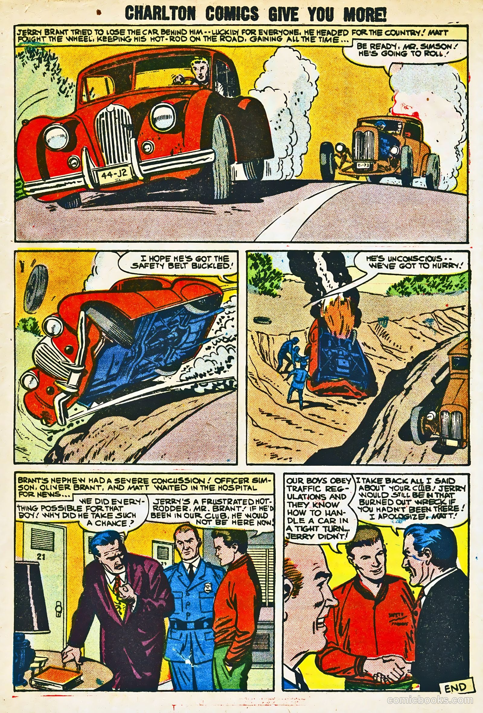 Dragstrip Hotrodders [Drag-Strip Hotrodders] #1 (1963) — page 33 of 37