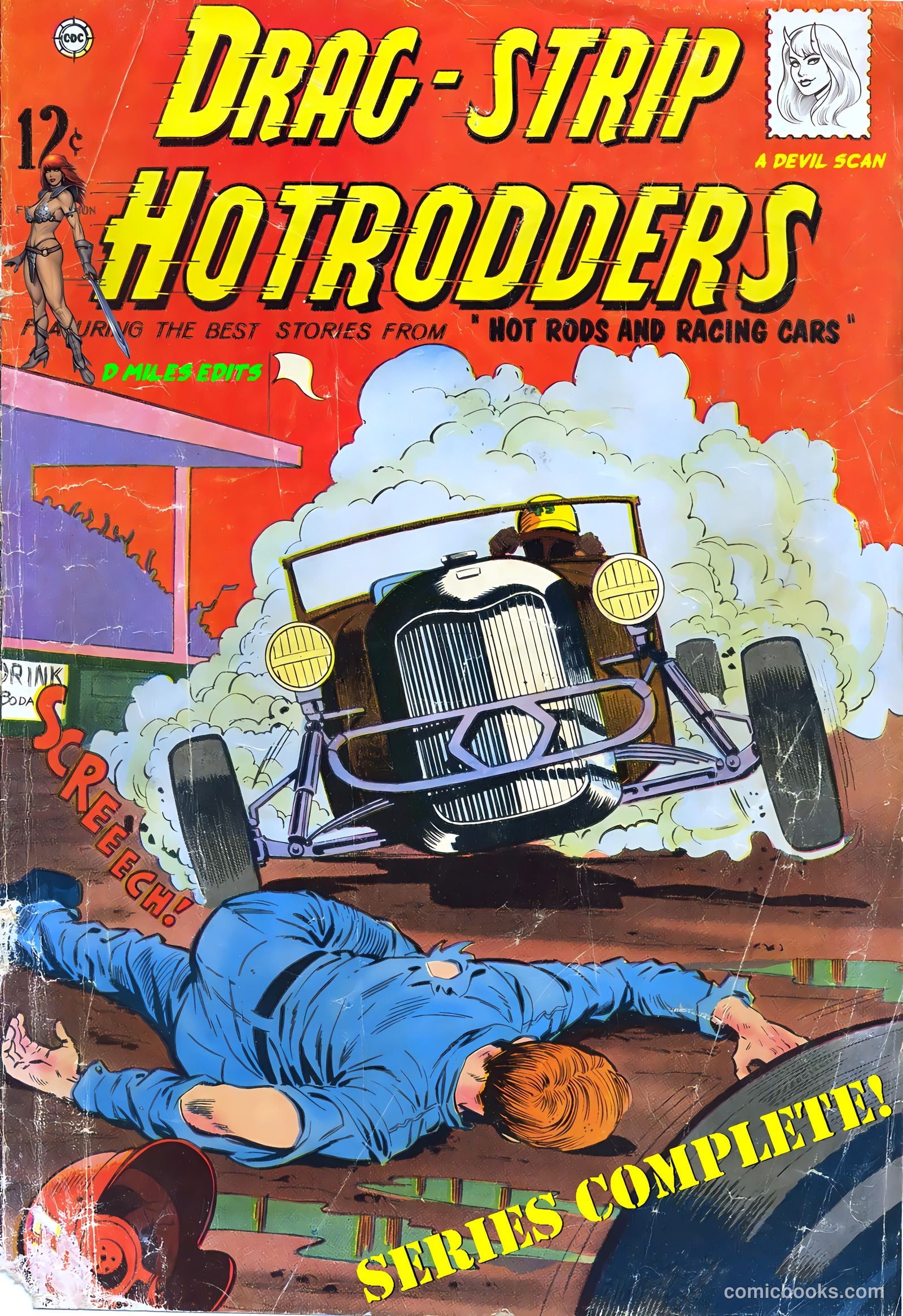 Dragstrip Hotrodders [Drag-Strip Hotrodders] #1 (1963) — page 37 of 37