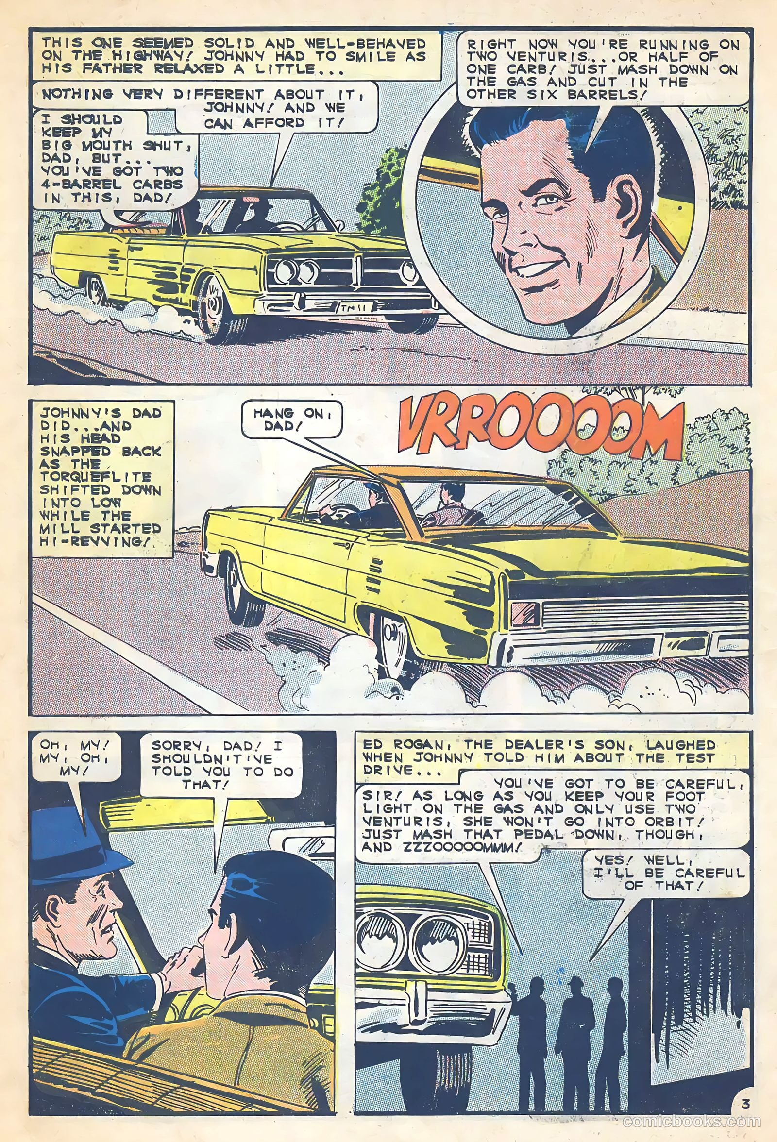 Dragstrip Hotrodders [Drag-Strip Hotrodders] #10 (1966) — page 6 of 36