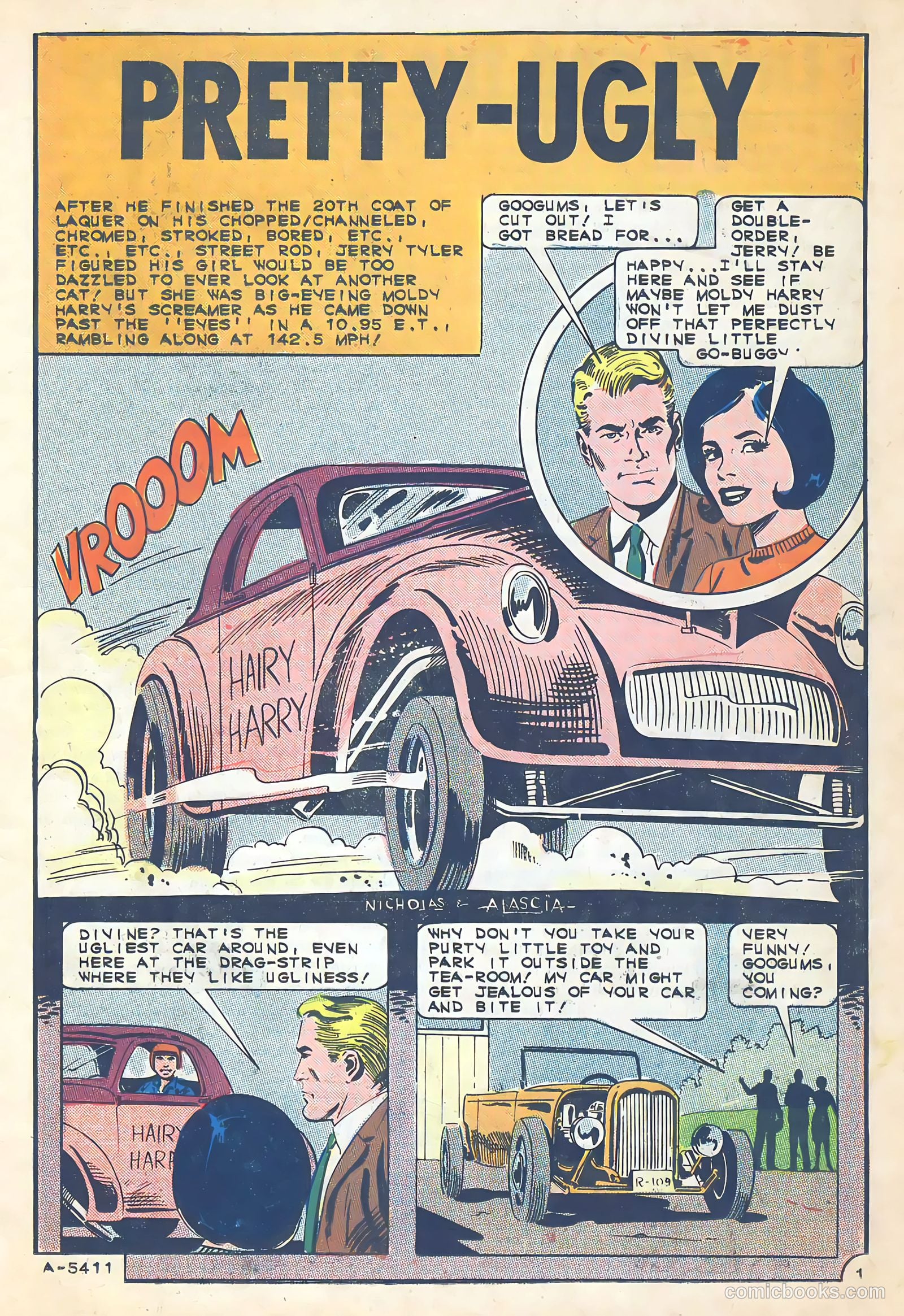 Dragstrip Hotrodders [Drag-Strip Hotrodders] #10 (1966) — page 11 of 36