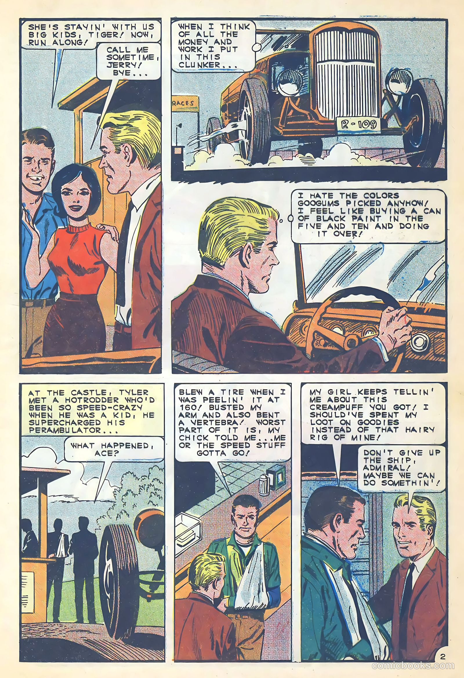 Dragstrip Hotrodders [Drag-Strip Hotrodders] #10 (1966) — page 13 of 36
