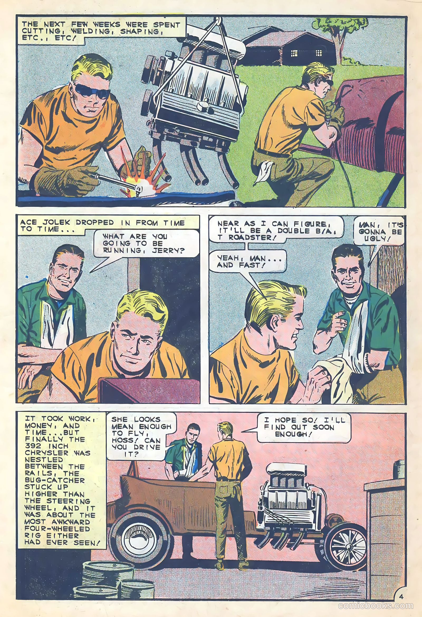 Dragstrip Hotrodders [Drag-Strip Hotrodders] #10 (1966) — page 15 of 36