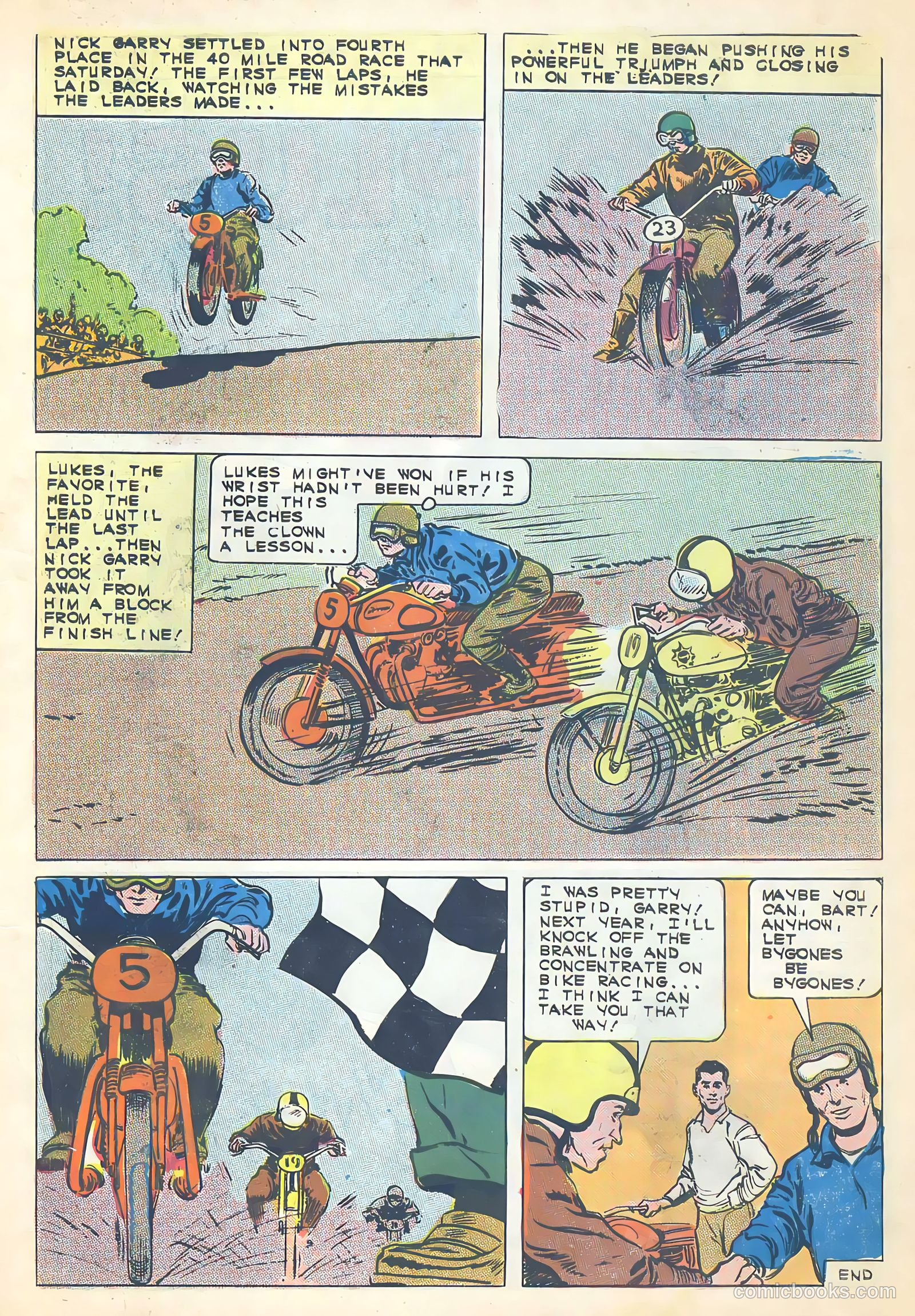 Dragstrip Hotrodders [Drag-Strip Hotrodders] #10 (1966) — page 27 of 36