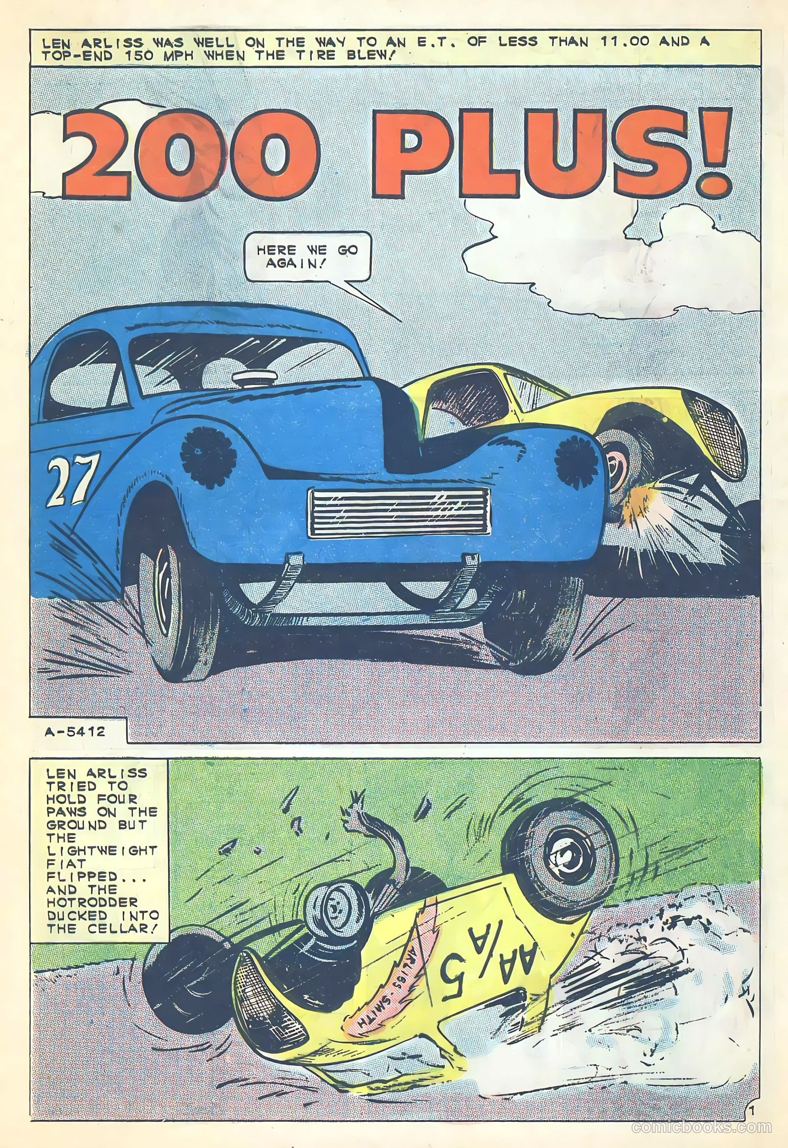 Dragstrip Hotrodders [Drag-Strip Hotrodders] #10 (1966) — page 28 of 36
