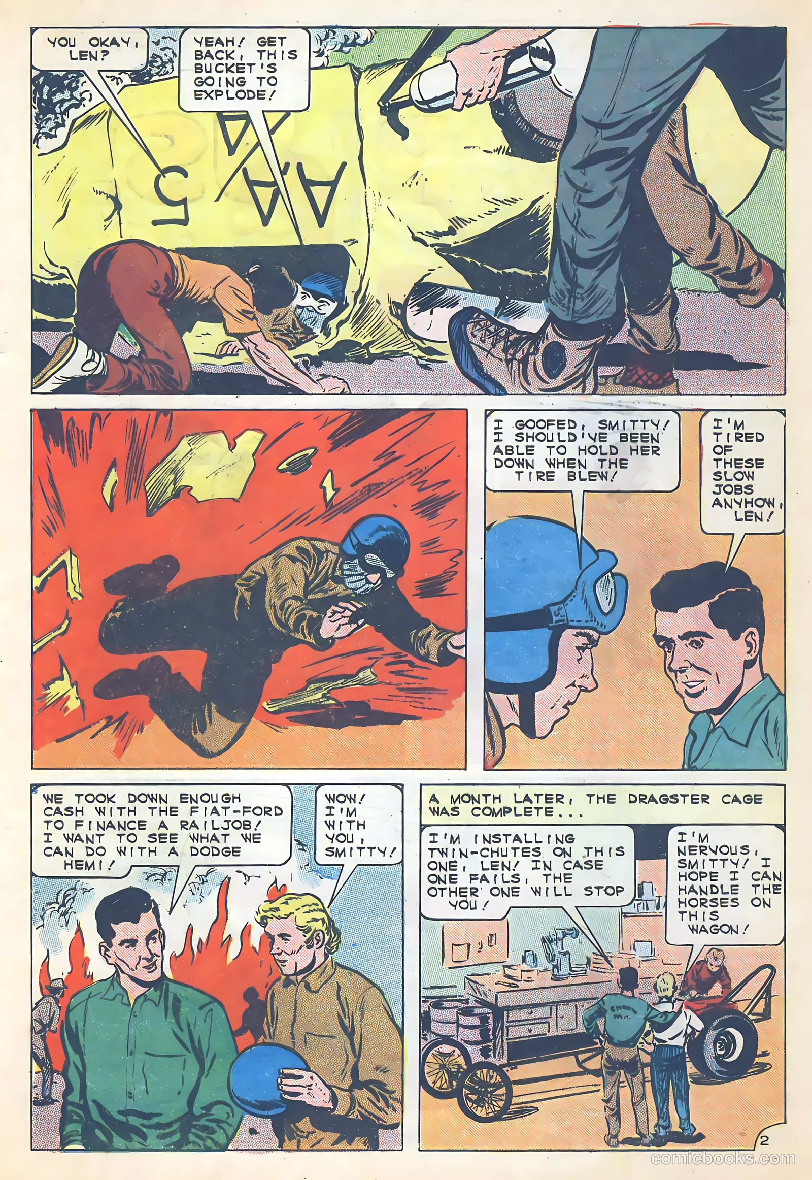 Dragstrip Hotrodders [Drag-Strip Hotrodders] #10 (1966) — page 29 of 36