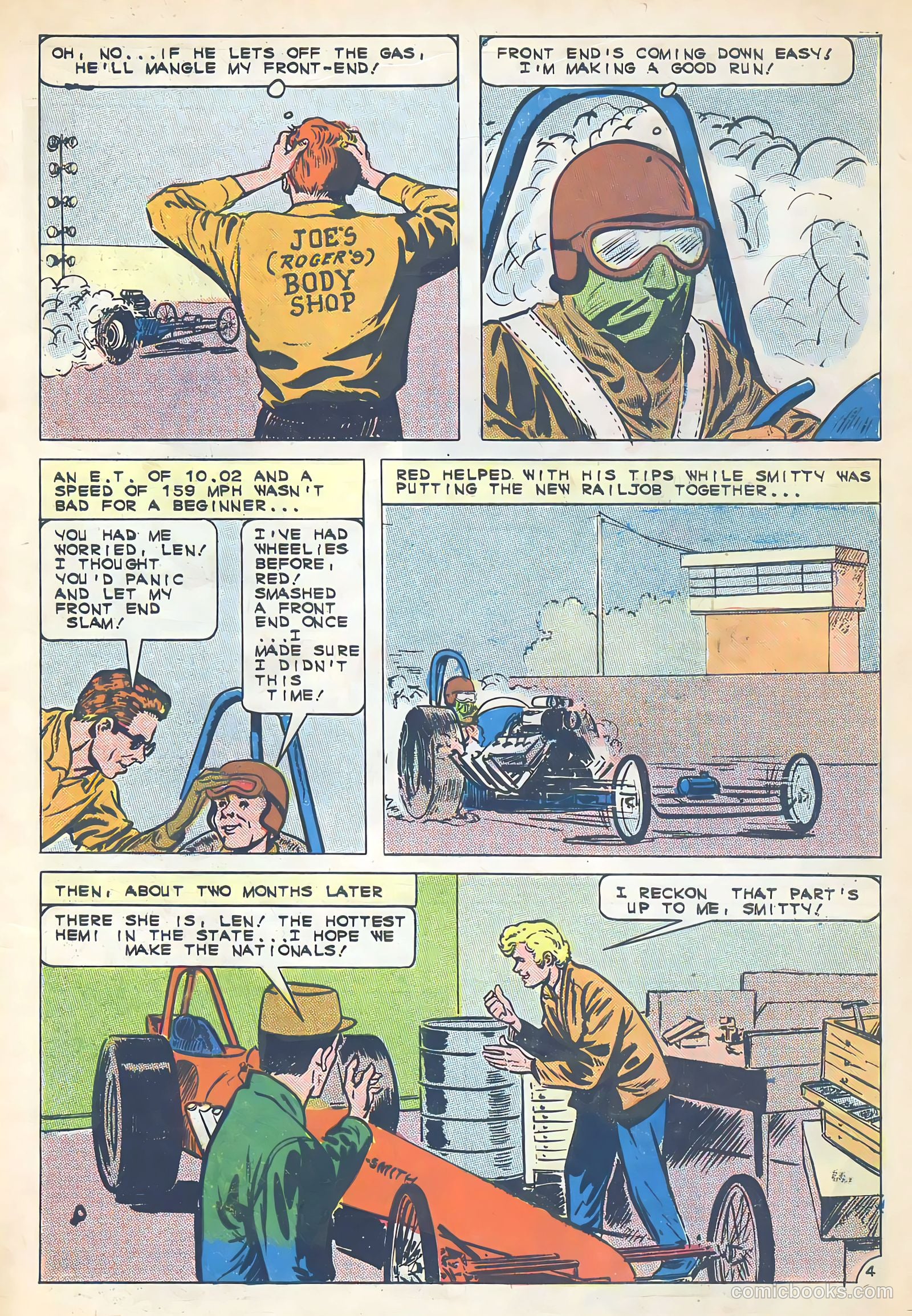 Dragstrip Hotrodders [Drag-Strip Hotrodders] #10 (1966) — page 31 of 36
