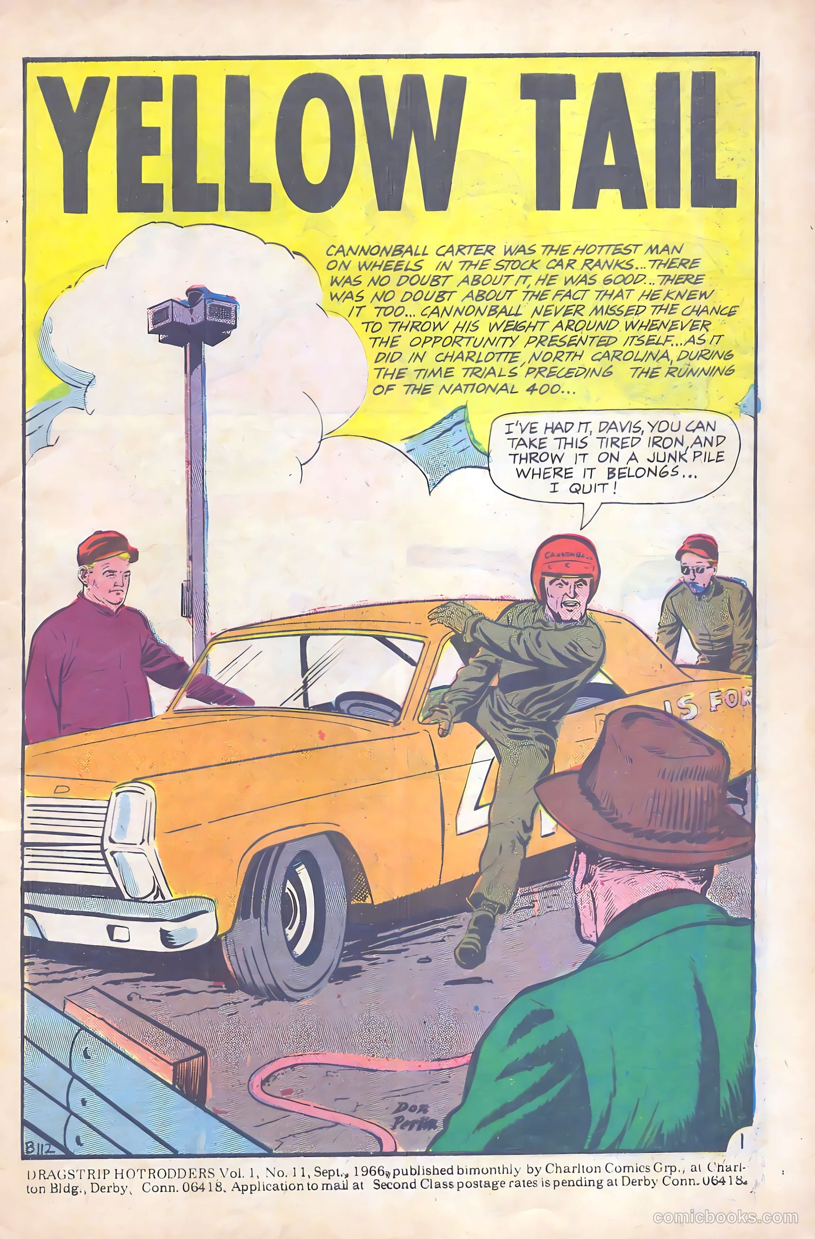 Dragstrip Hotrodders [Drag-Strip Hotrodders] #11 (1966) — page 3 of 36
