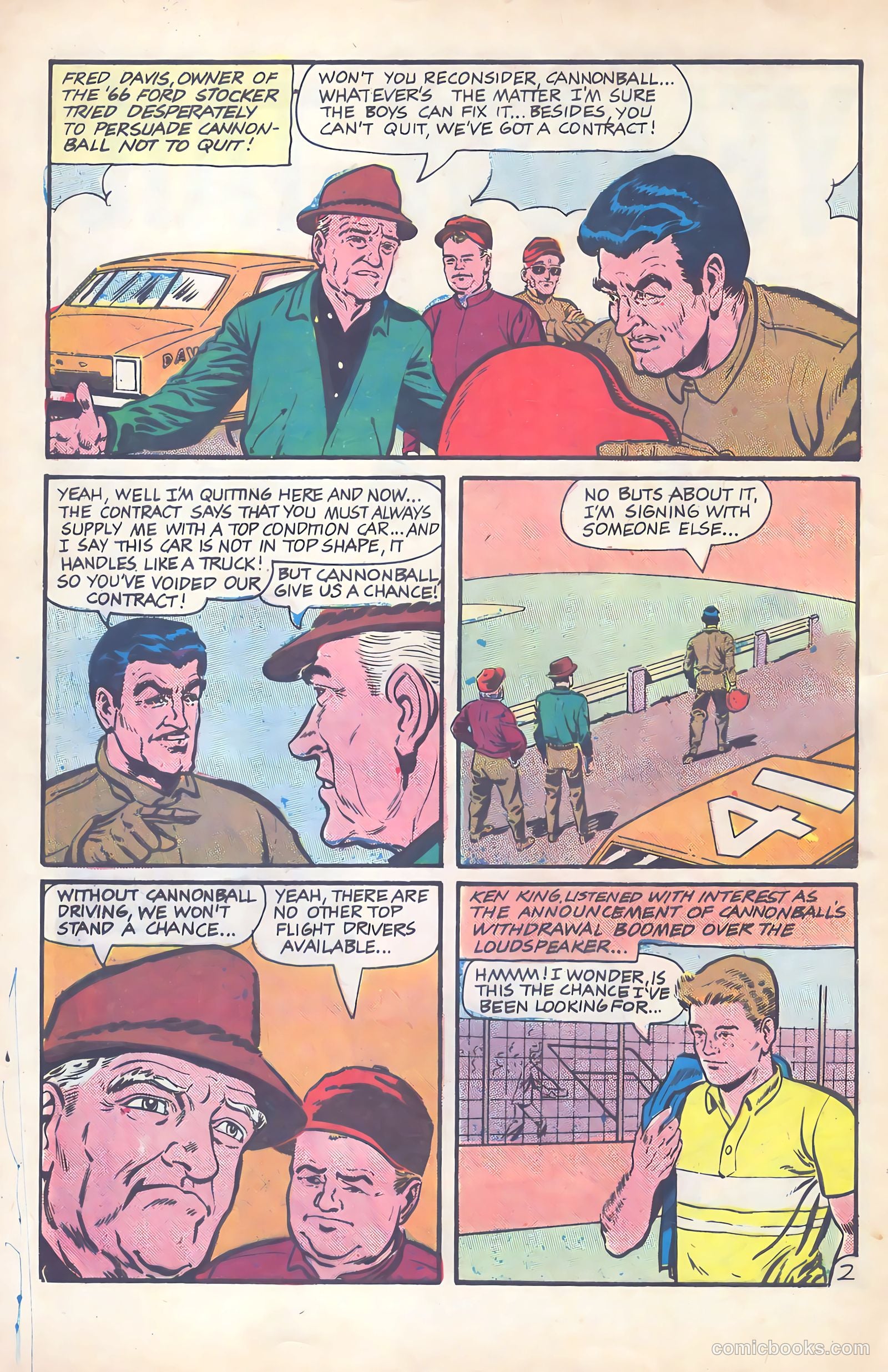 Dragstrip Hotrodders [Drag-Strip Hotrodders] #11 (1966) — page 4 of 36
