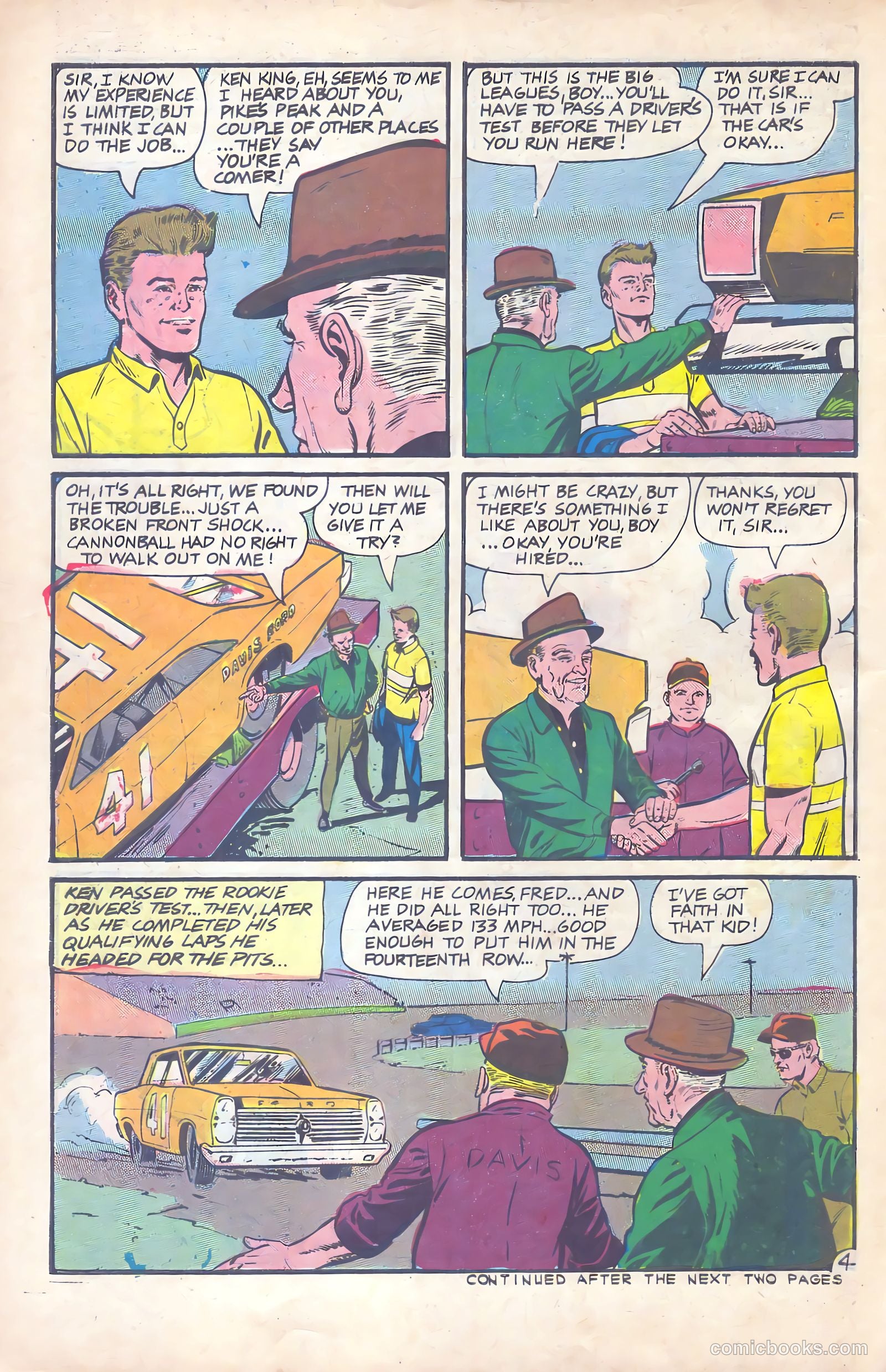 Dragstrip Hotrodders [Drag-Strip Hotrodders] #11 (1966) — page 6 of 36
