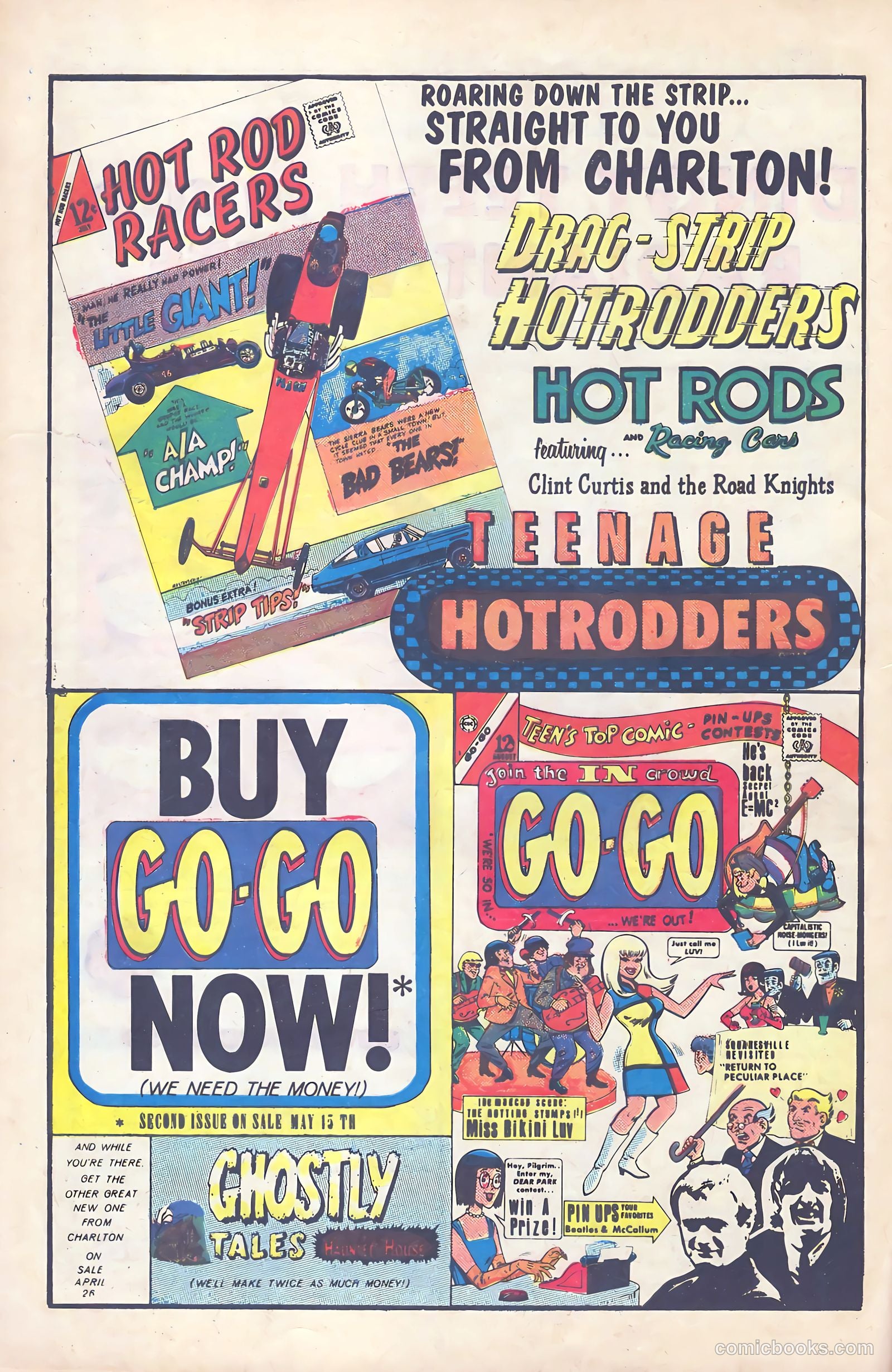 Dragstrip Hotrodders [Drag-Strip Hotrodders] #11 (1966) — page 8 of 36