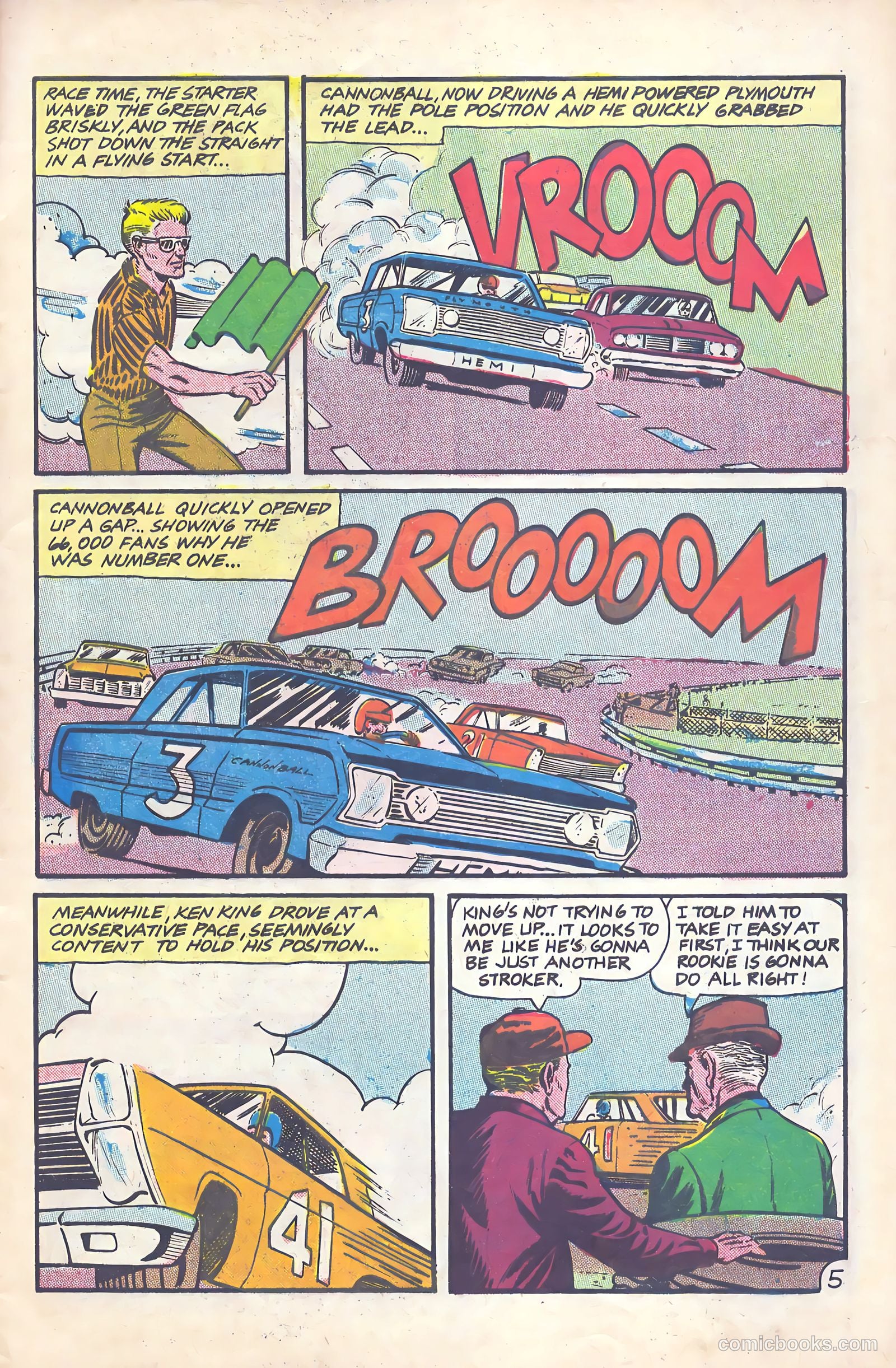 Dragstrip Hotrodders [Drag-Strip Hotrodders] #11 (1966) — page 9 of 36