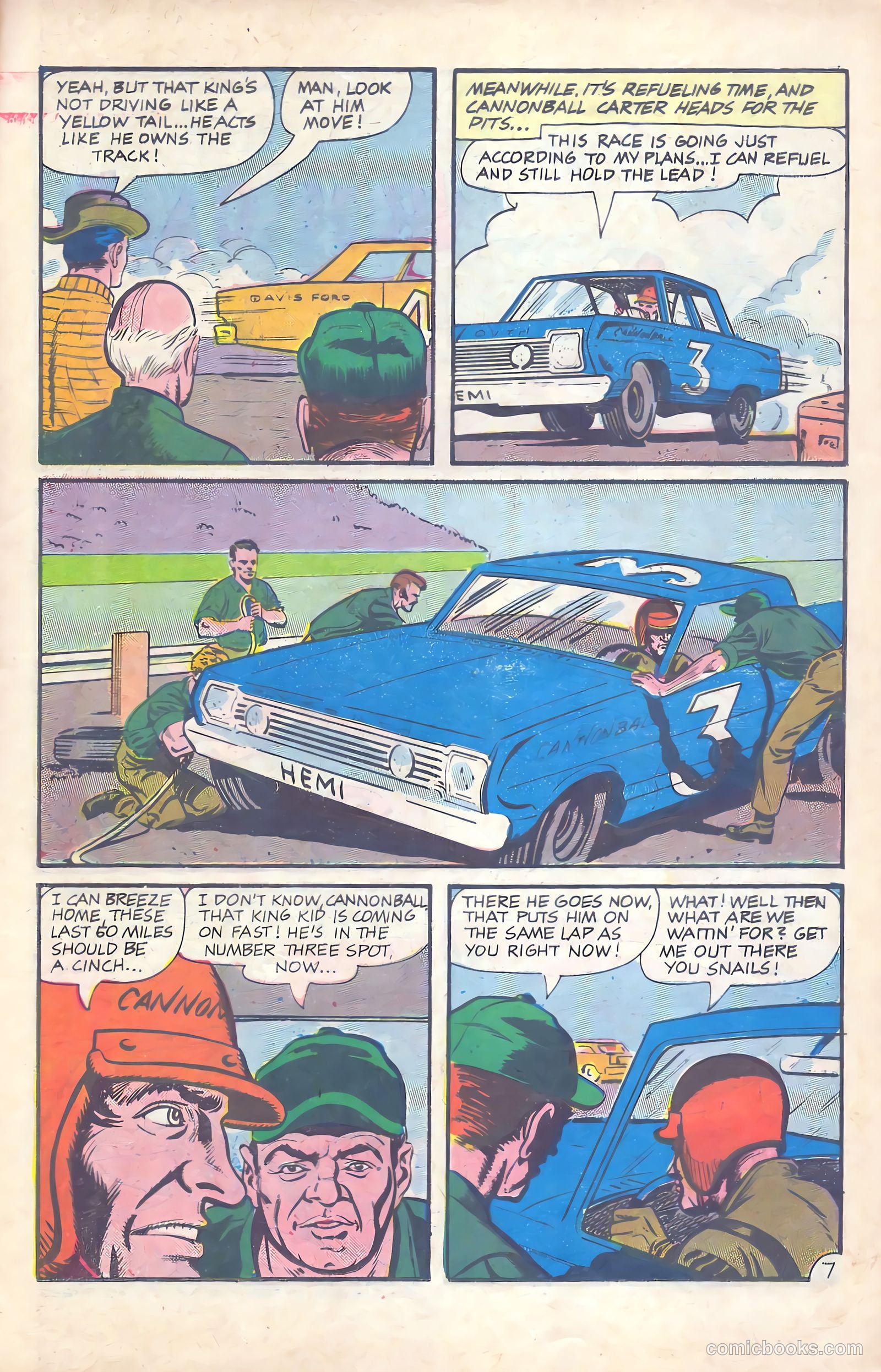 Dragstrip Hotrodders [Drag-Strip Hotrodders] #11 (1966) — page 11 of 36