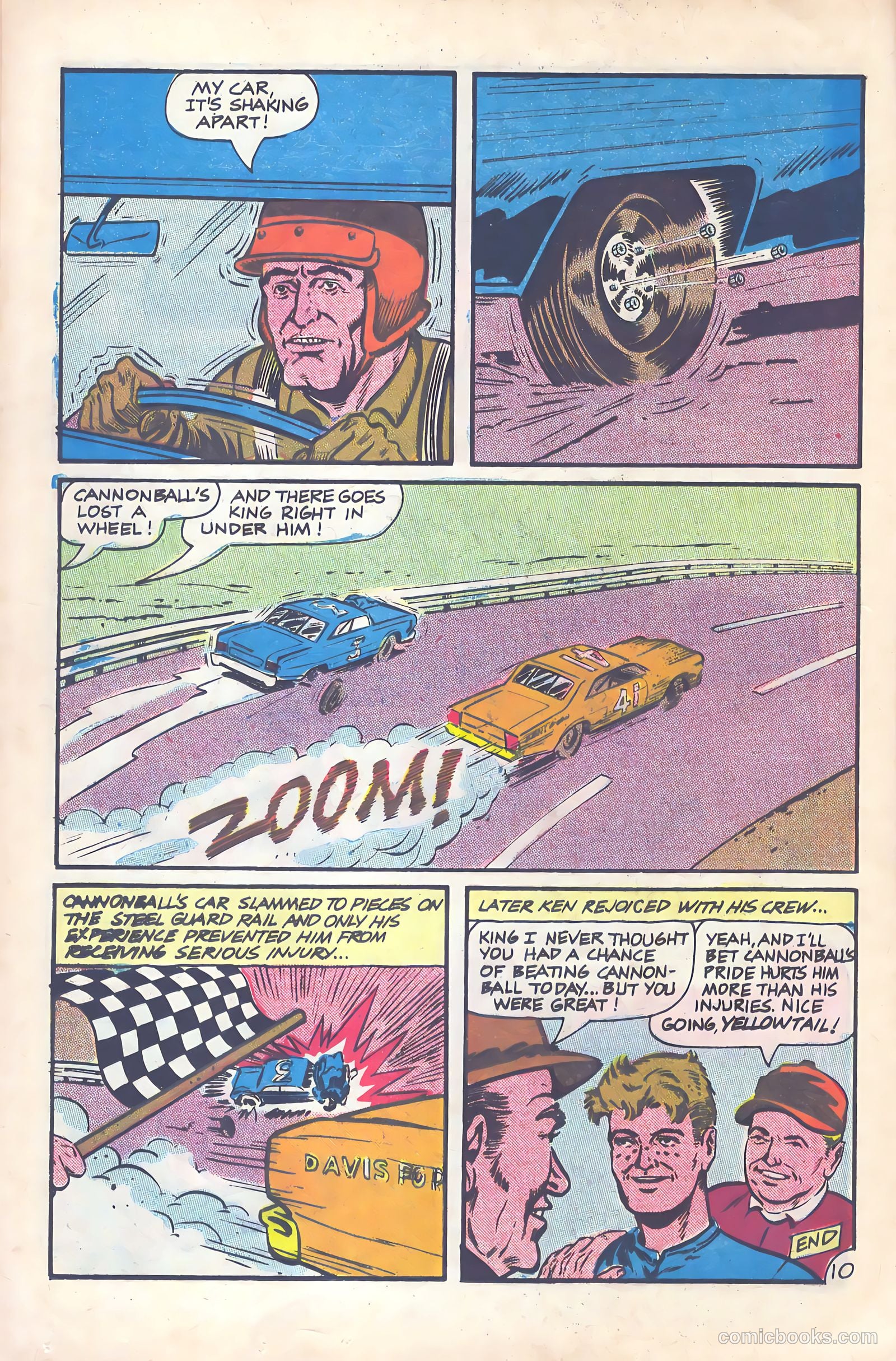 Dragstrip Hotrodders [Drag-Strip Hotrodders] #11 (1966) — page 16 of 36