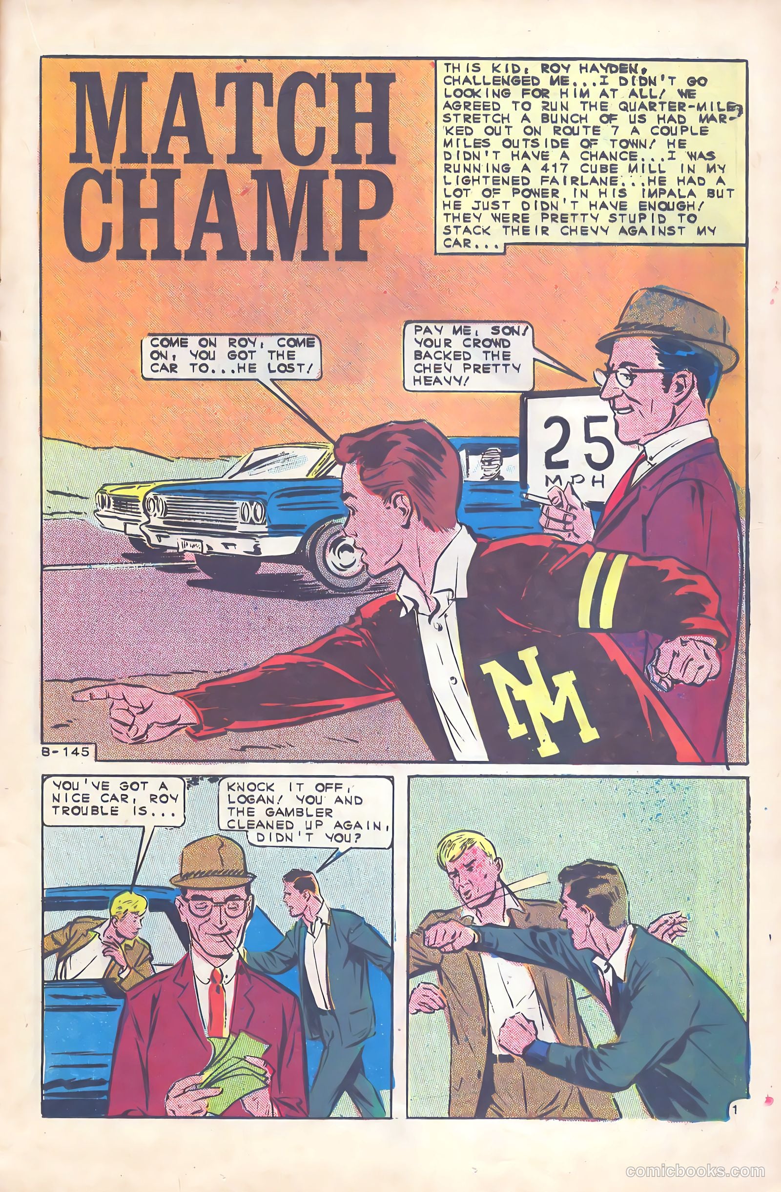 Dragstrip Hotrodders [Drag-Strip Hotrodders] #11 (1966) — page 17 of 36