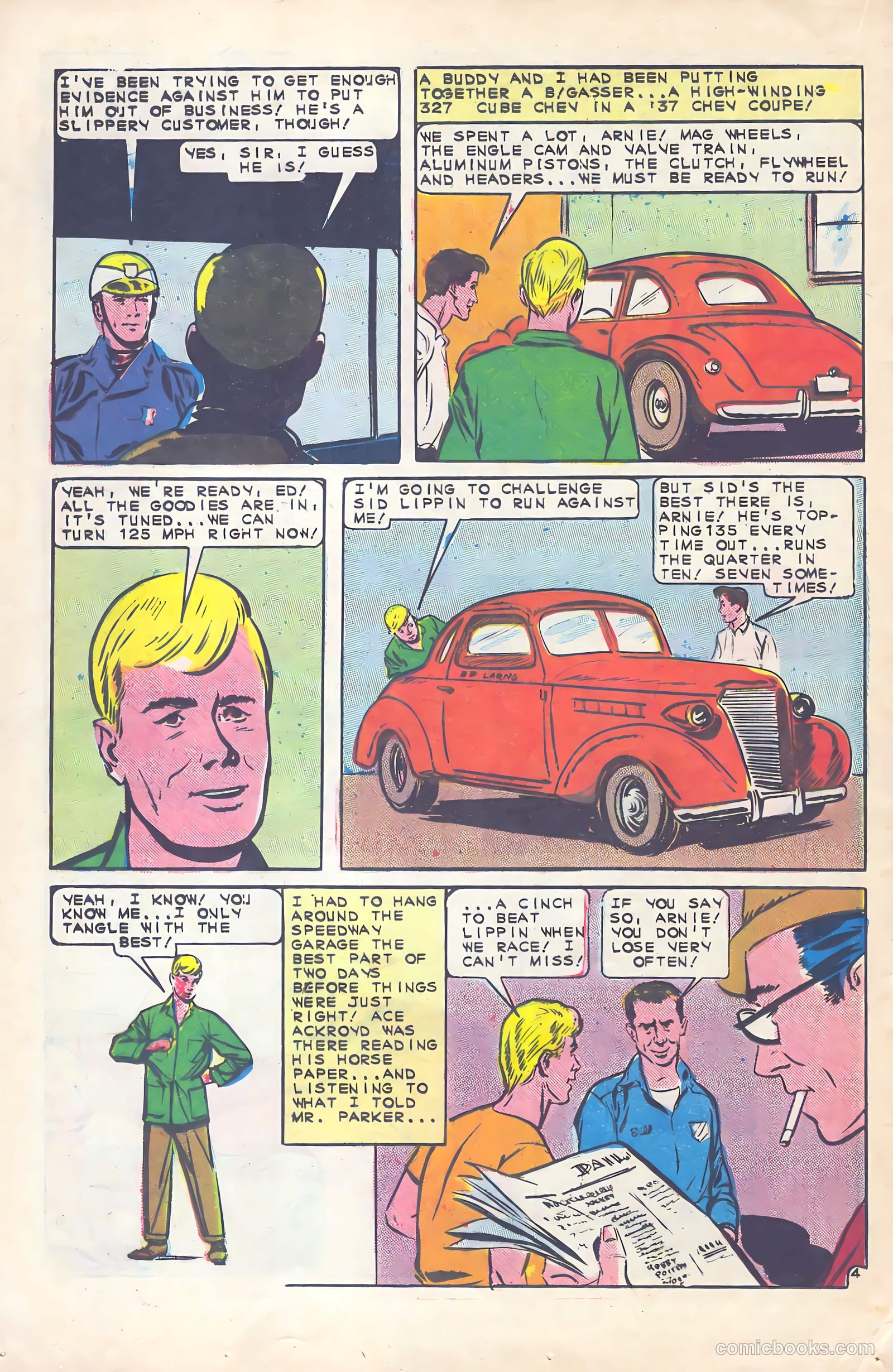 Dragstrip Hotrodders [Drag-Strip Hotrodders] #11 (1966) — page 20 of 36