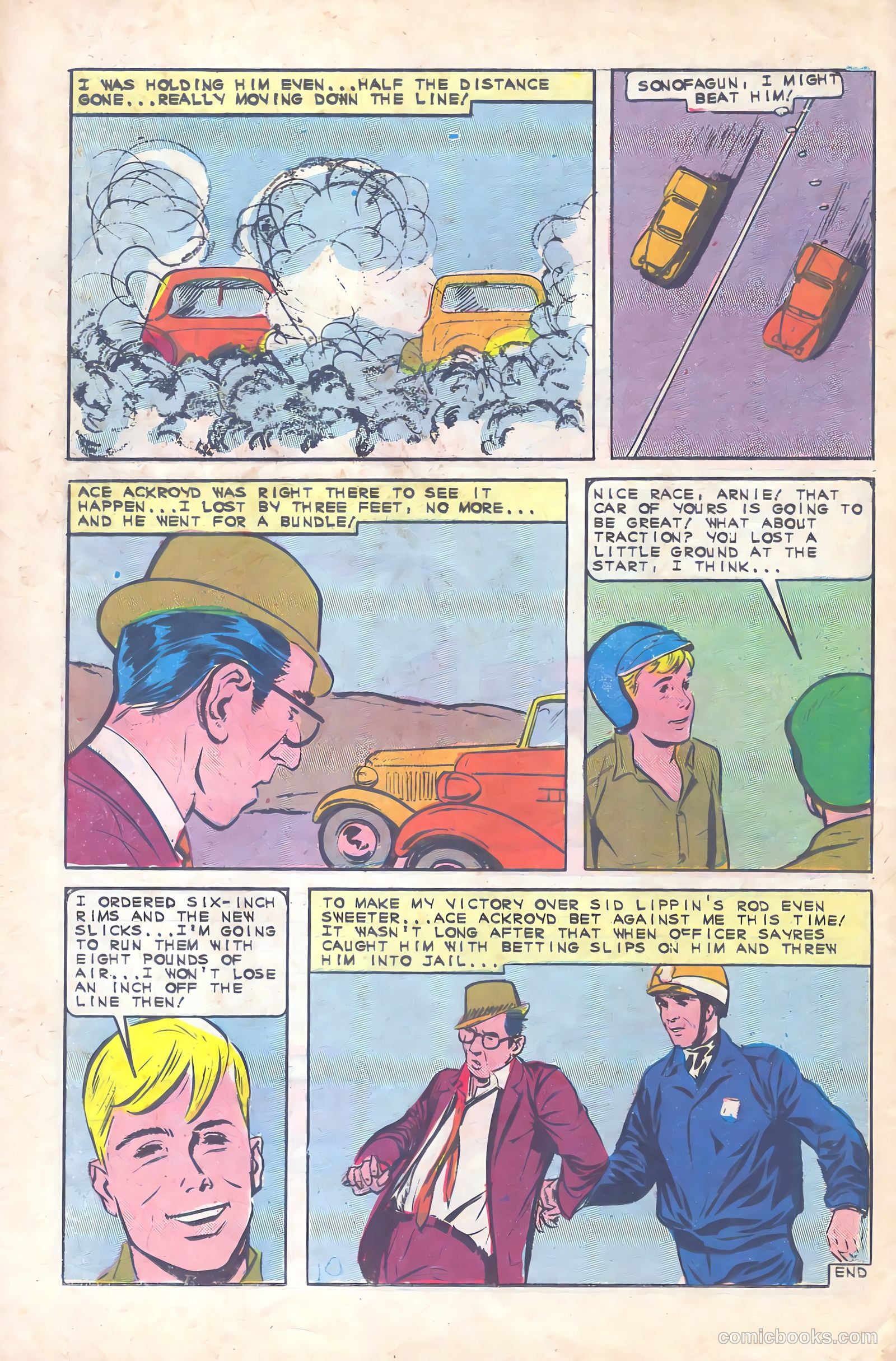 Dragstrip Hotrodders [Drag-Strip Hotrodders] #11 (1966) — page 22 of 36
