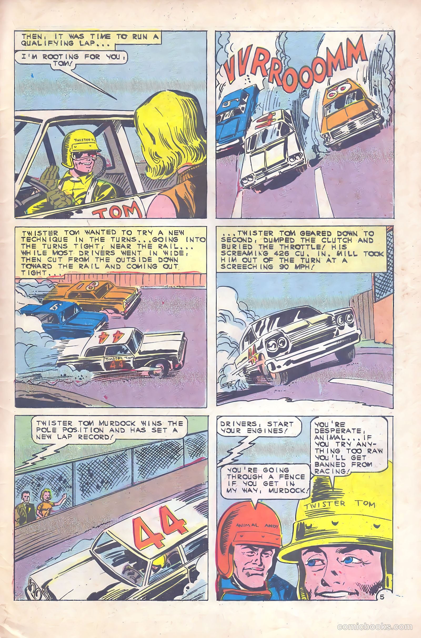 Dragstrip Hotrodders [Drag-Strip Hotrodders] #11 (1966) — page 31 of 36