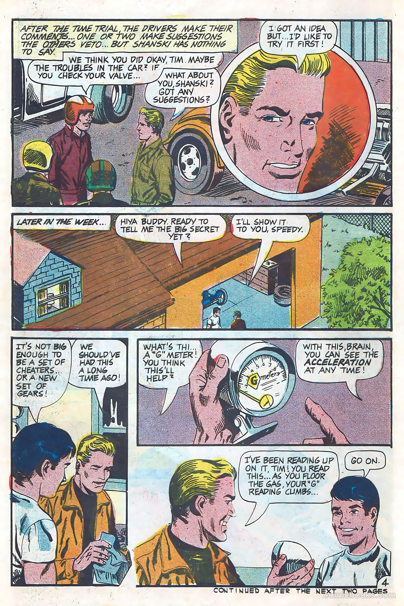 Dragstrip Hotrodders [Drag-Strip Hotrodders] #12 (1966) — page 6 of 36