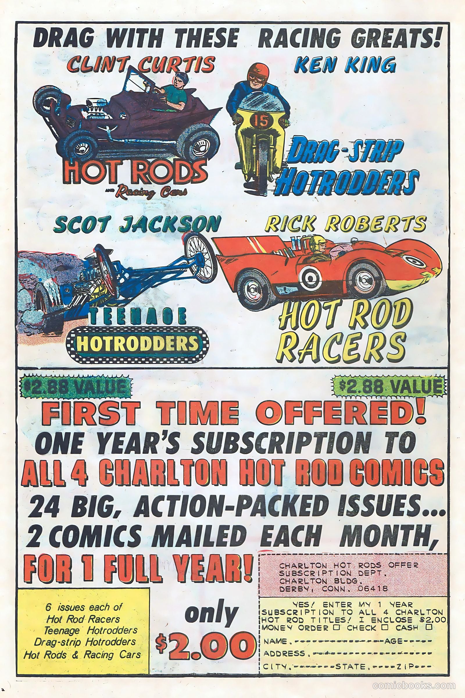 Dragstrip Hotrodders [Drag-Strip Hotrodders] #12 (1966) — page 8 of 36