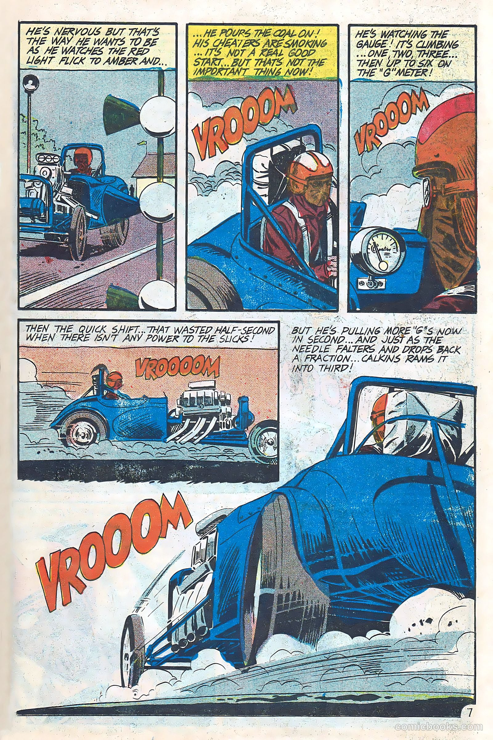 Dragstrip Hotrodders [Drag-Strip Hotrodders] #12 (1966) — page 11 of 36