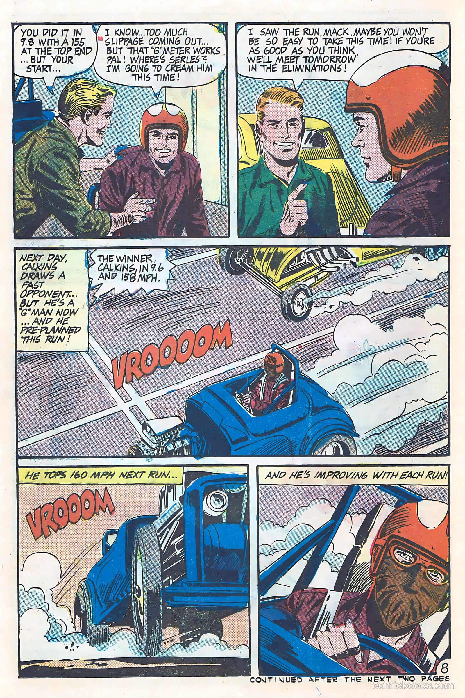 Dragstrip Hotrodders [Drag-Strip Hotrodders] #12 (1966) — page 12 of 36