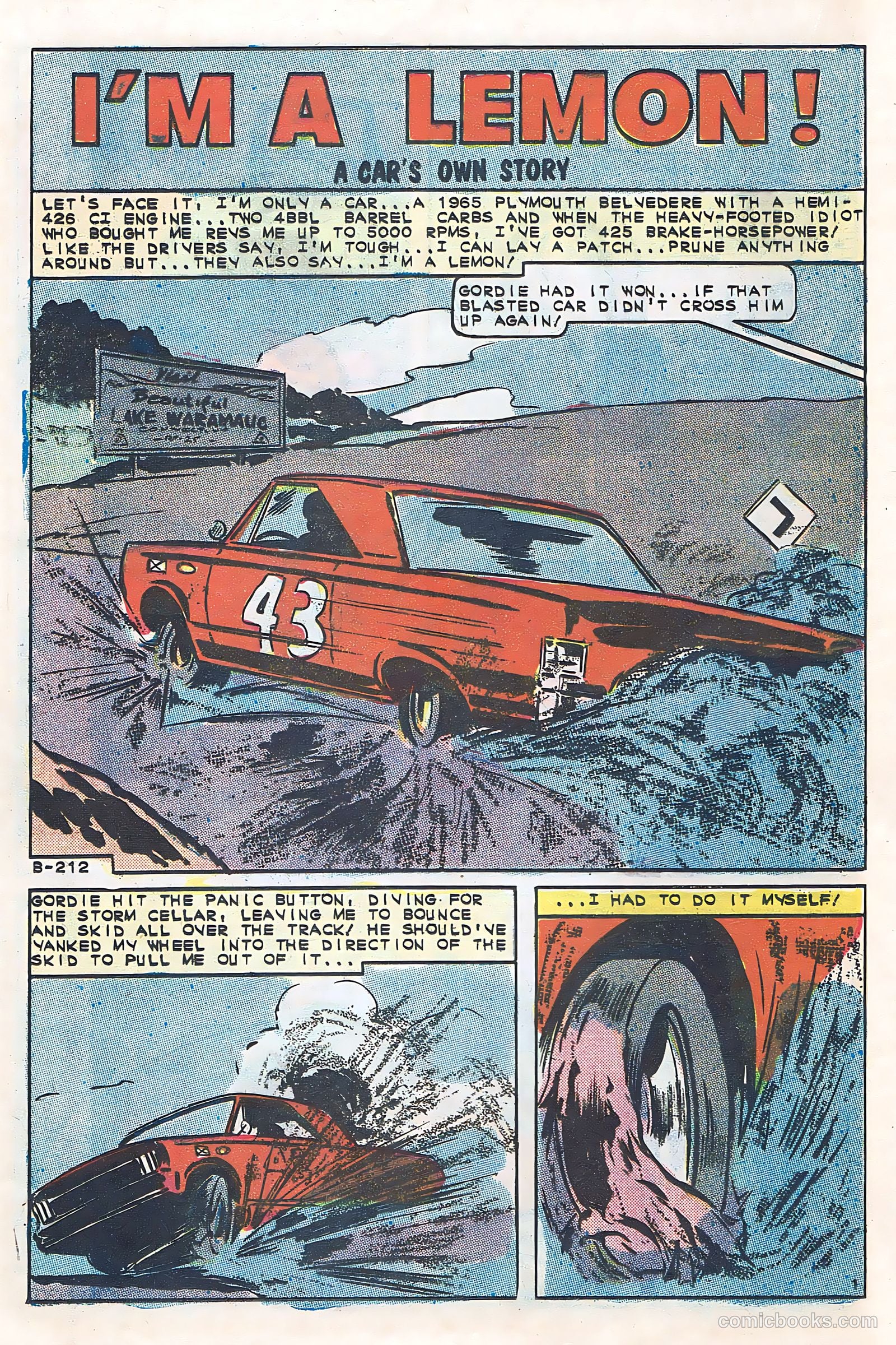 Dragstrip Hotrodders [Drag-Strip Hotrodders] #12 (1966) — page 16 of 36