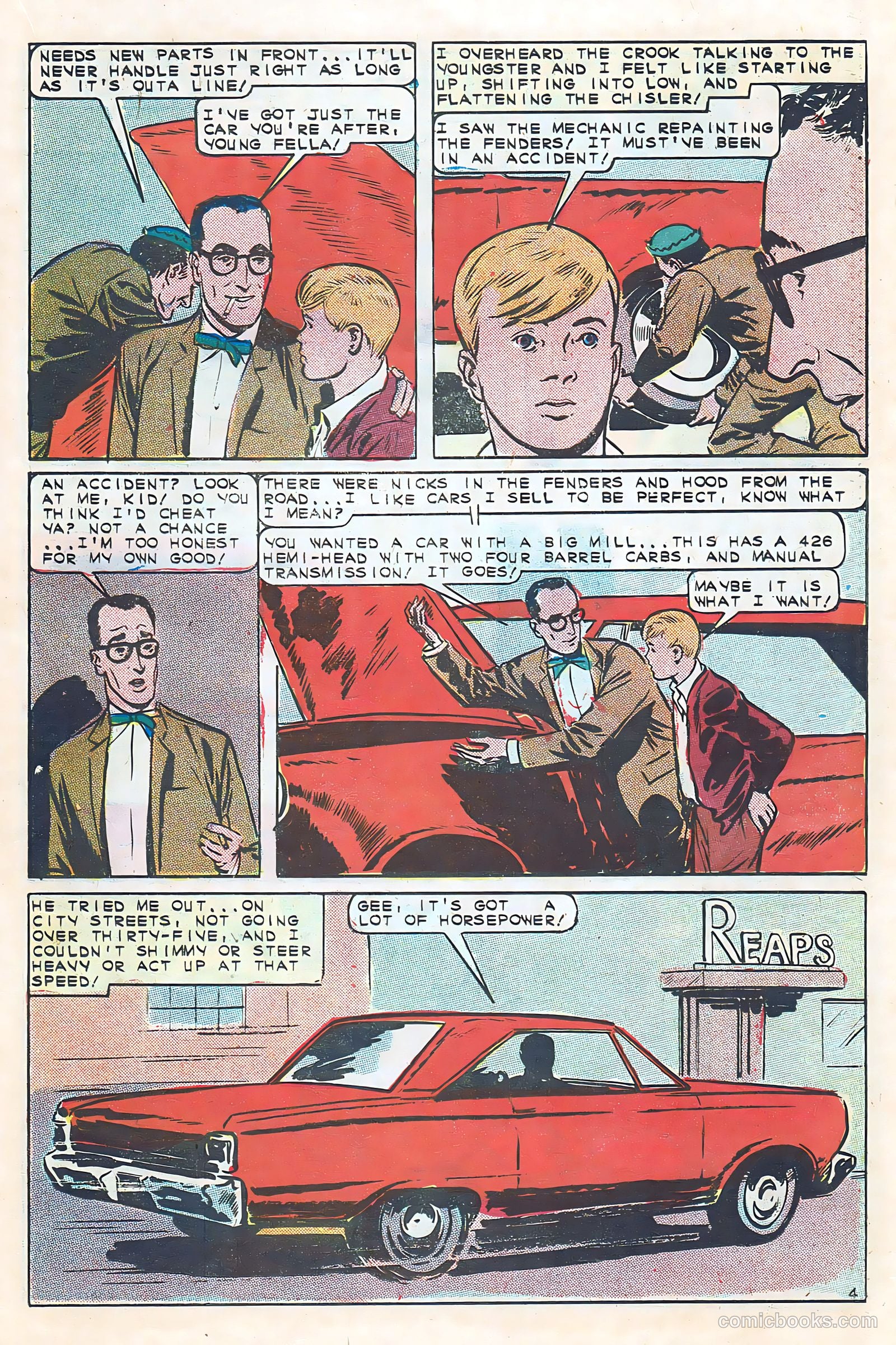 Dragstrip Hotrodders [Drag-Strip Hotrodders] #12 (1966) — page 19 of 36