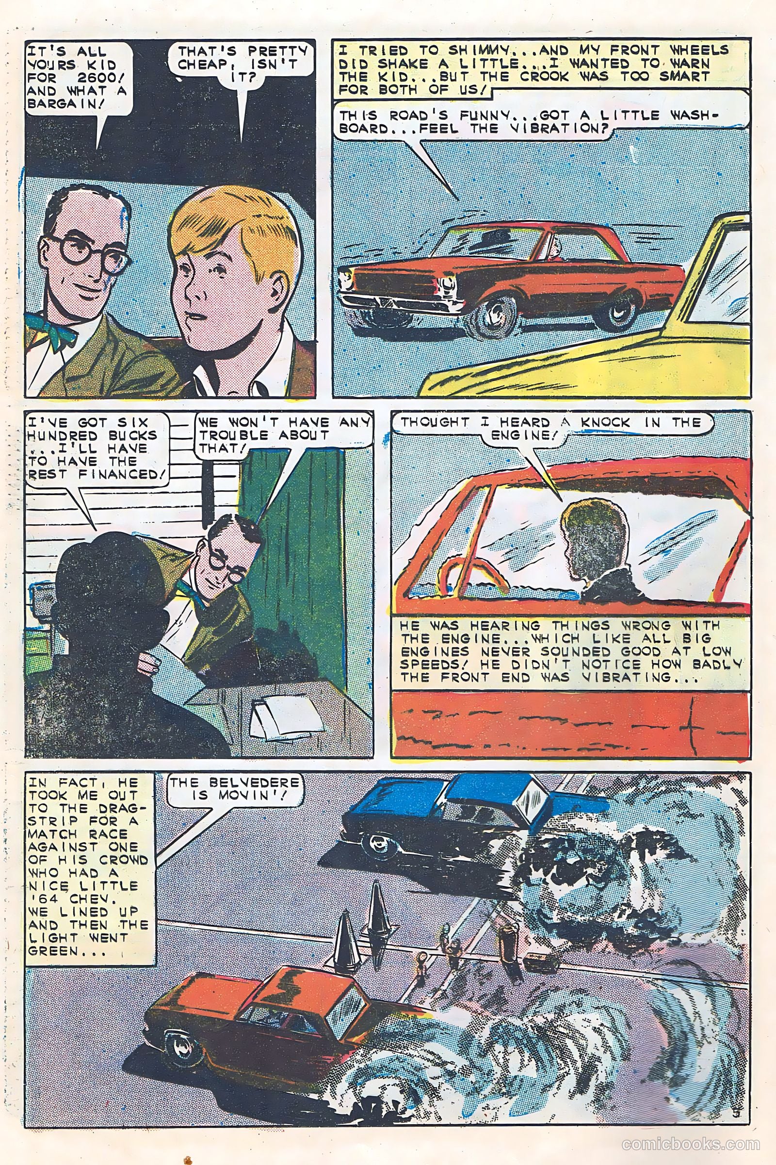 Dragstrip Hotrodders [Drag-Strip Hotrodders] #12 (1966) — page 20 of 36