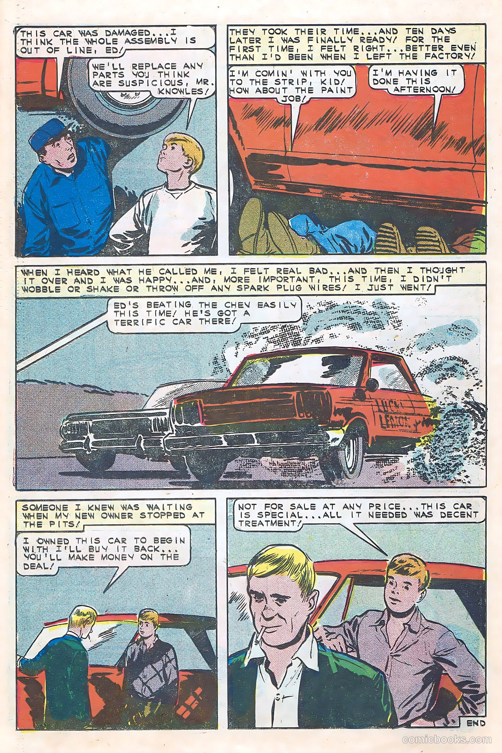 Dragstrip Hotrodders [Drag-Strip Hotrodders] #12 (1966) — page 22 of 36