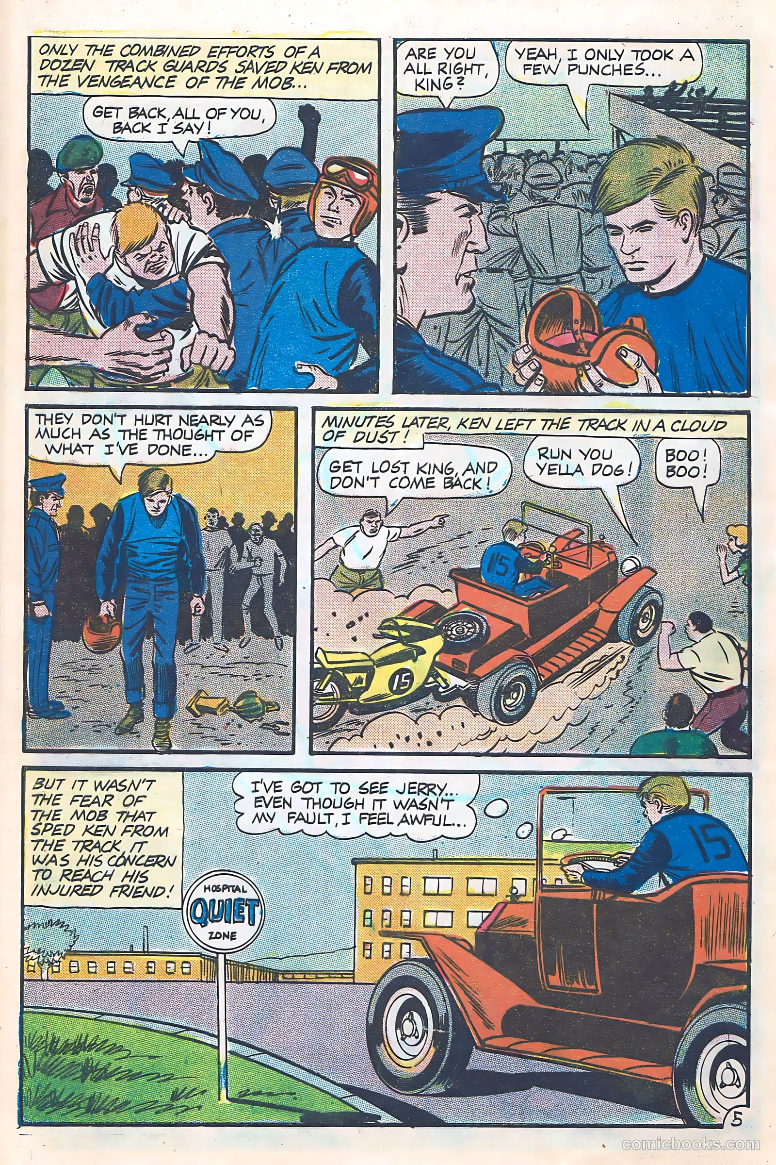 Dragstrip Hotrodders [Drag-Strip Hotrodders] #12 (1966) — page 28 of 36