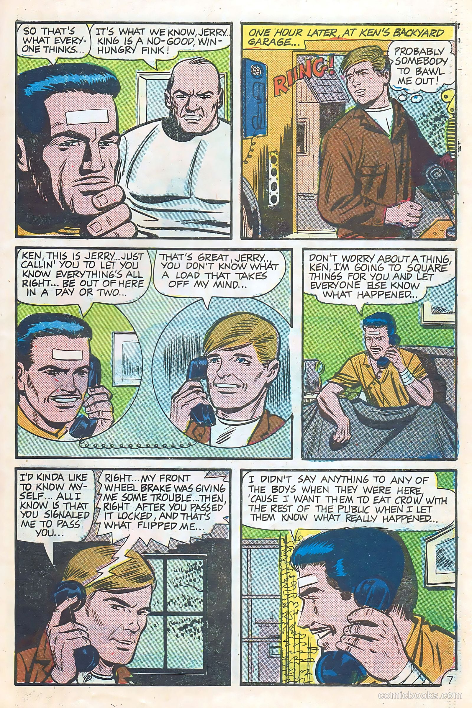 Dragstrip Hotrodders [Drag-Strip Hotrodders] #12 (1966) — page 31 of 36