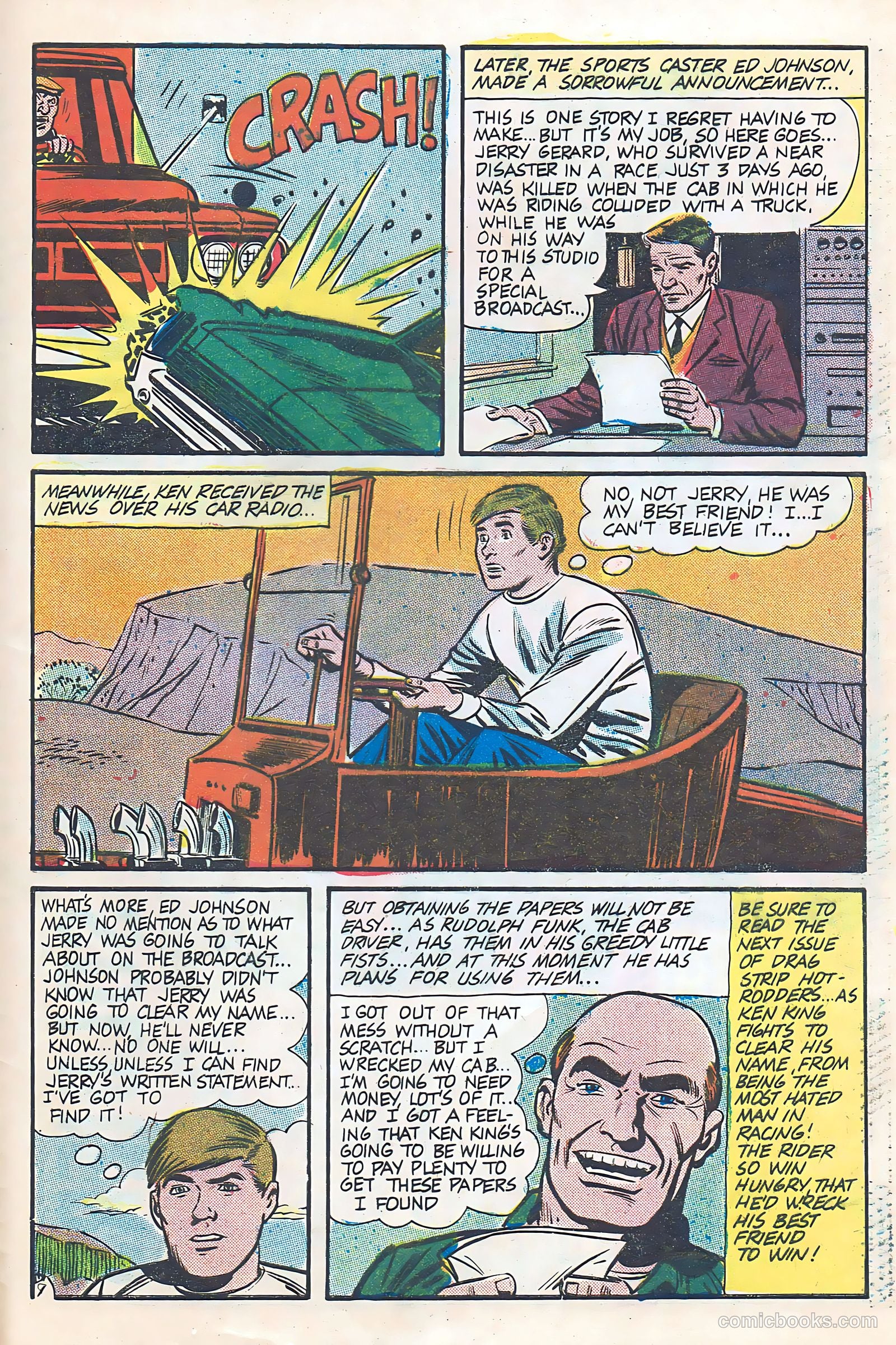 Dragstrip Hotrodders [Drag-Strip Hotrodders] #12 (1966) — page 33 of 36