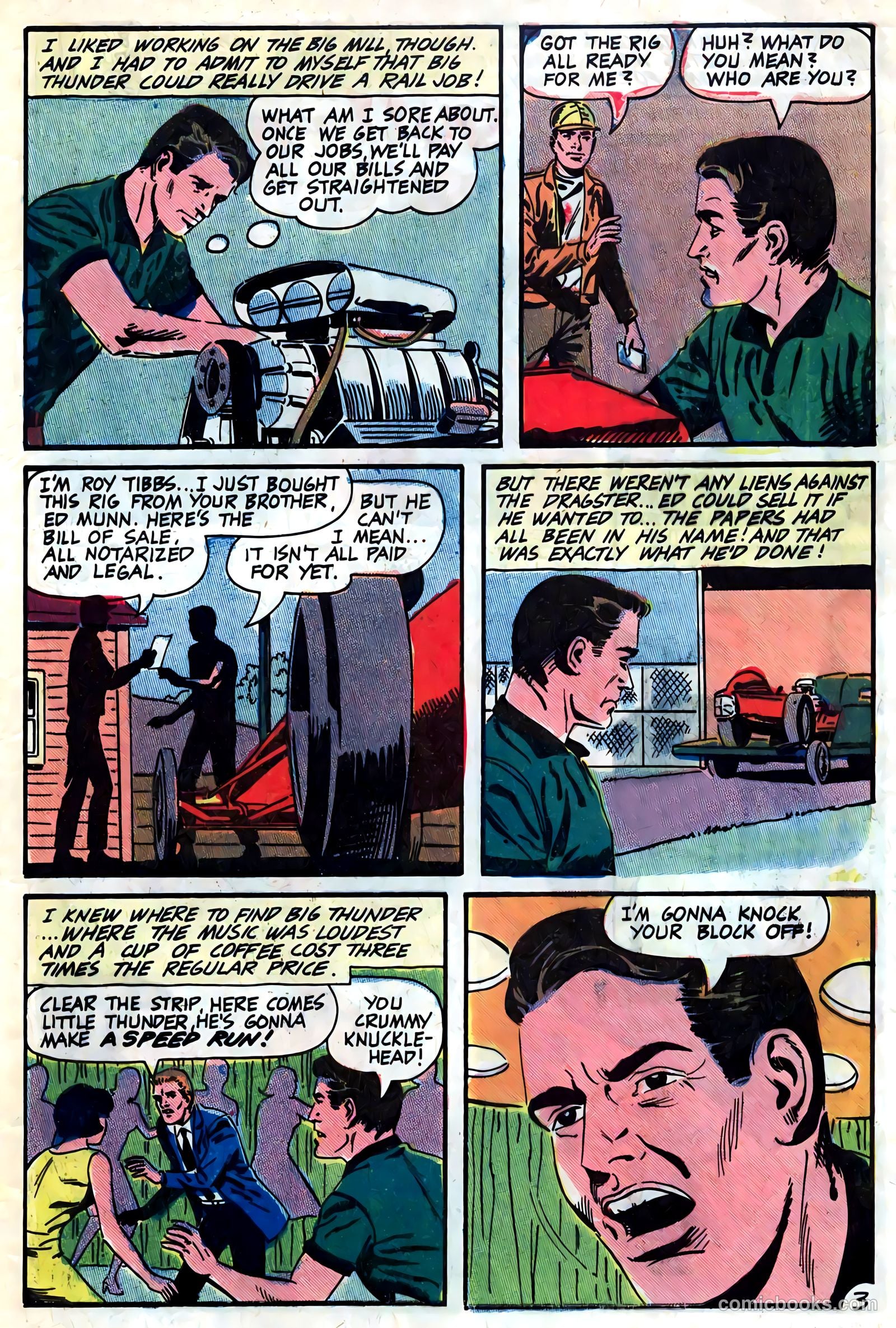 Dragstrip Hotrodders [Drag-Strip Hotrodders] #13 (1967) — page 5 of 36