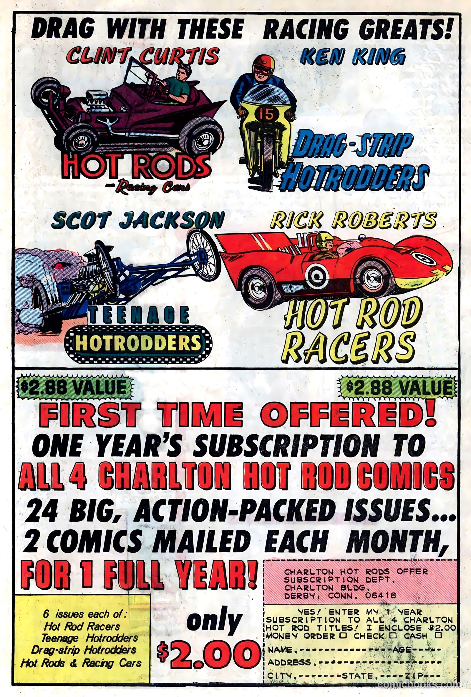 Dragstrip Hotrodders [Drag-Strip Hotrodders] #13 (1967) — page 8 of 36