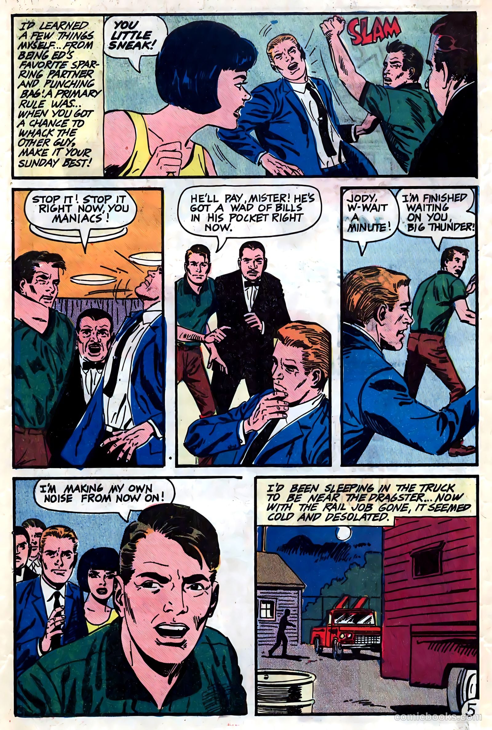 Dragstrip Hotrodders [Drag-Strip Hotrodders] #13 (1967) — page 9 of 36