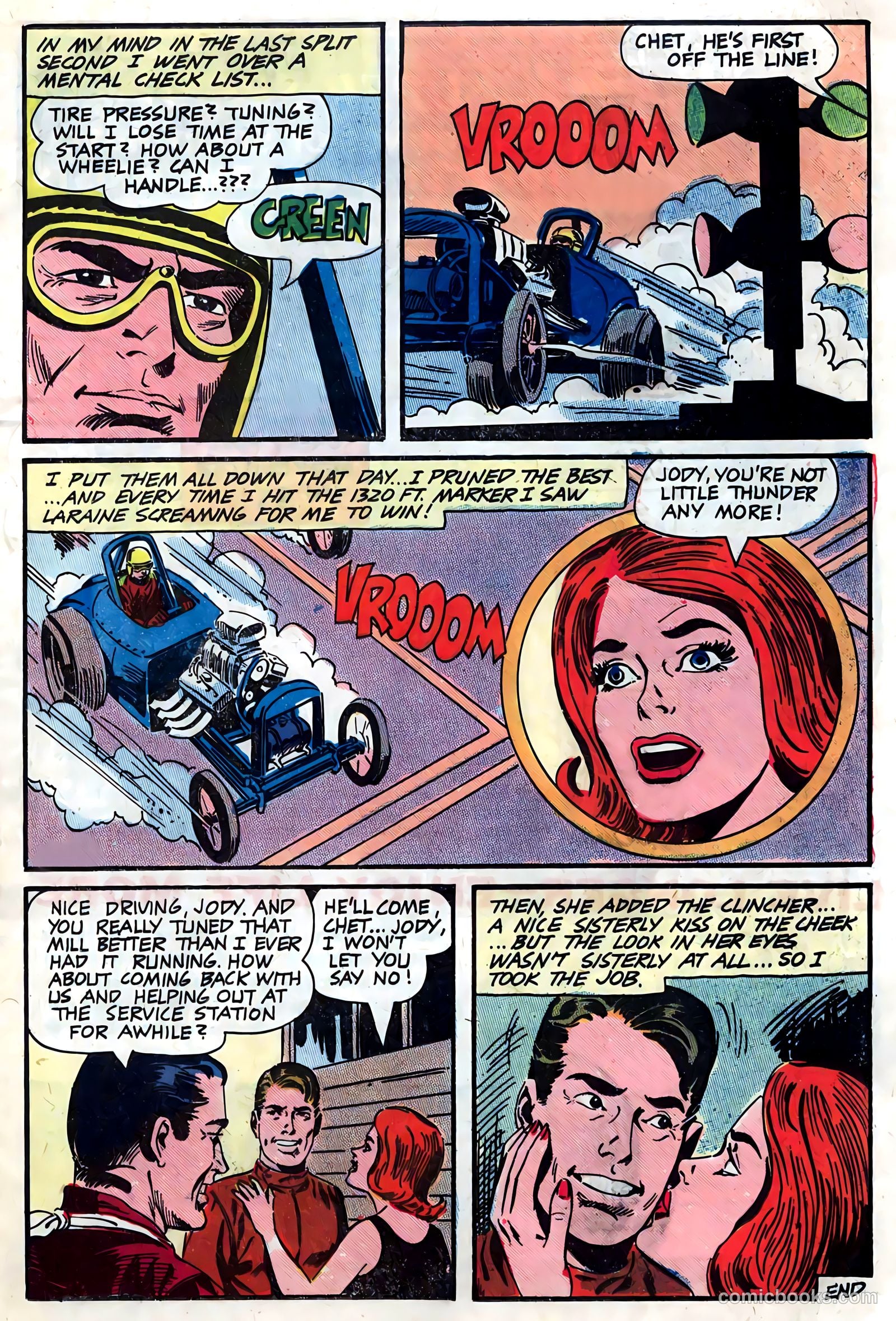 Dragstrip Hotrodders [Drag-Strip Hotrodders] #13 (1967) — page 13 of 36