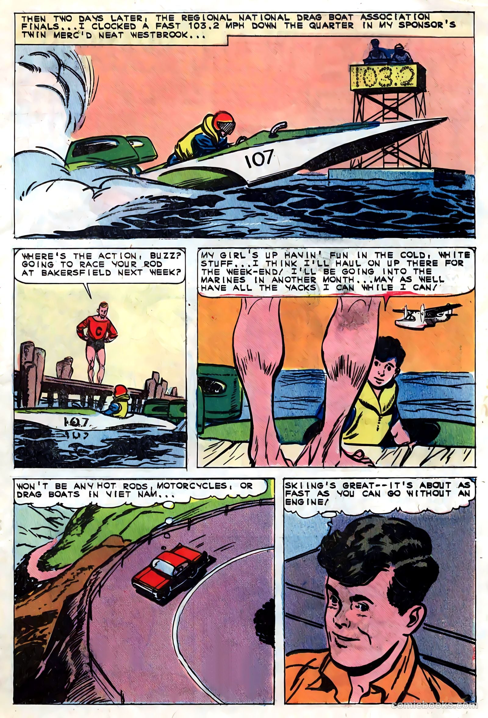 Dragstrip Hotrodders [Drag-Strip Hotrodders] #13 (1967) — page 17 of 36