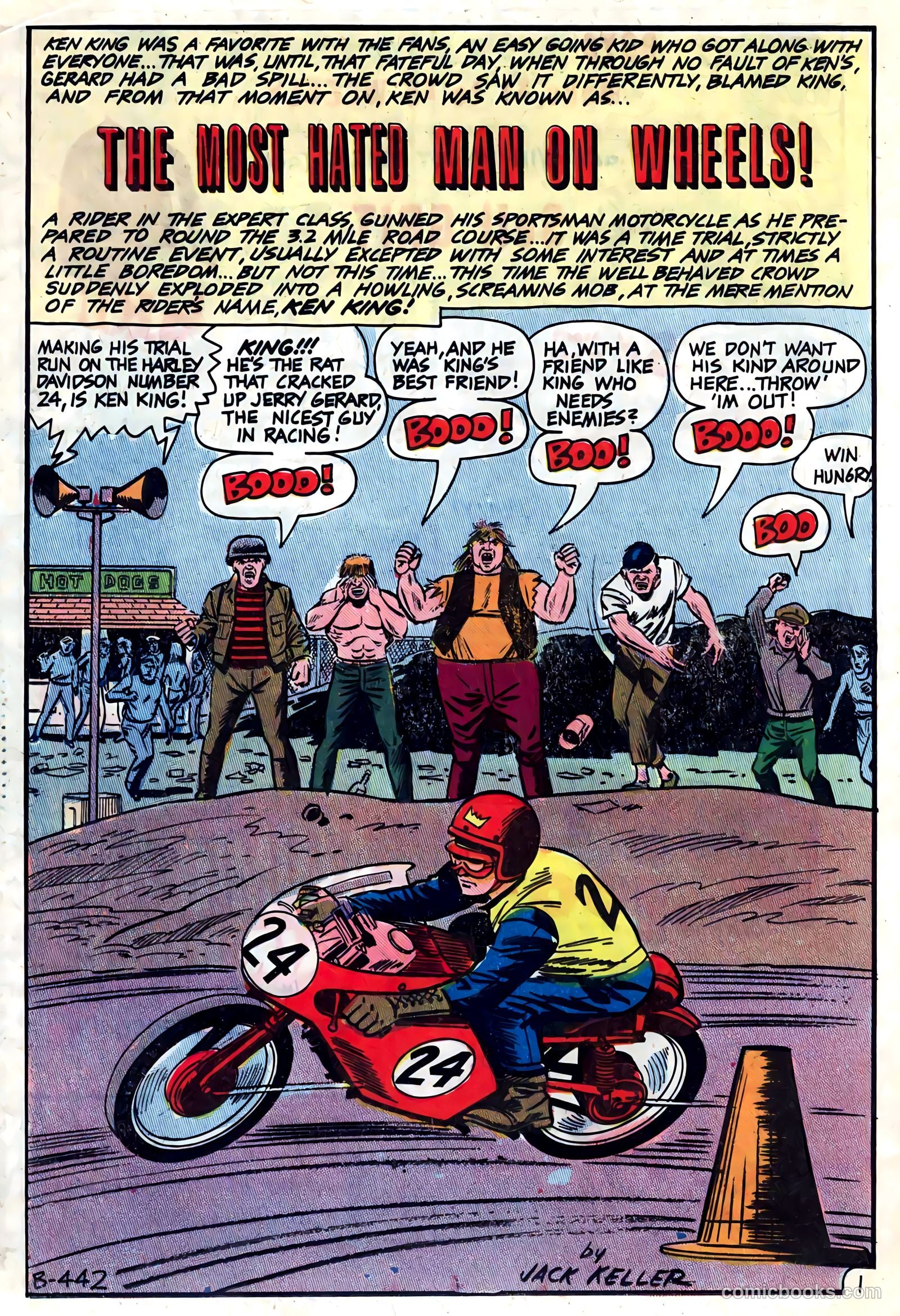 Dragstrip Hotrodders [Drag-Strip Hotrodders] #13 (1967) — page 24 of 36